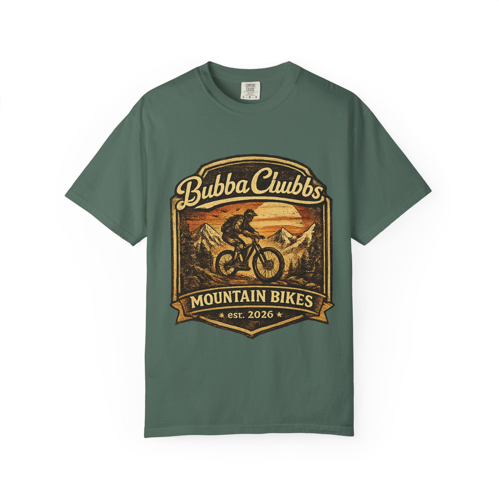 Mountain Bikes Graphic Tee | BubbaChubbs Get Out Stay Wild T-Shirt