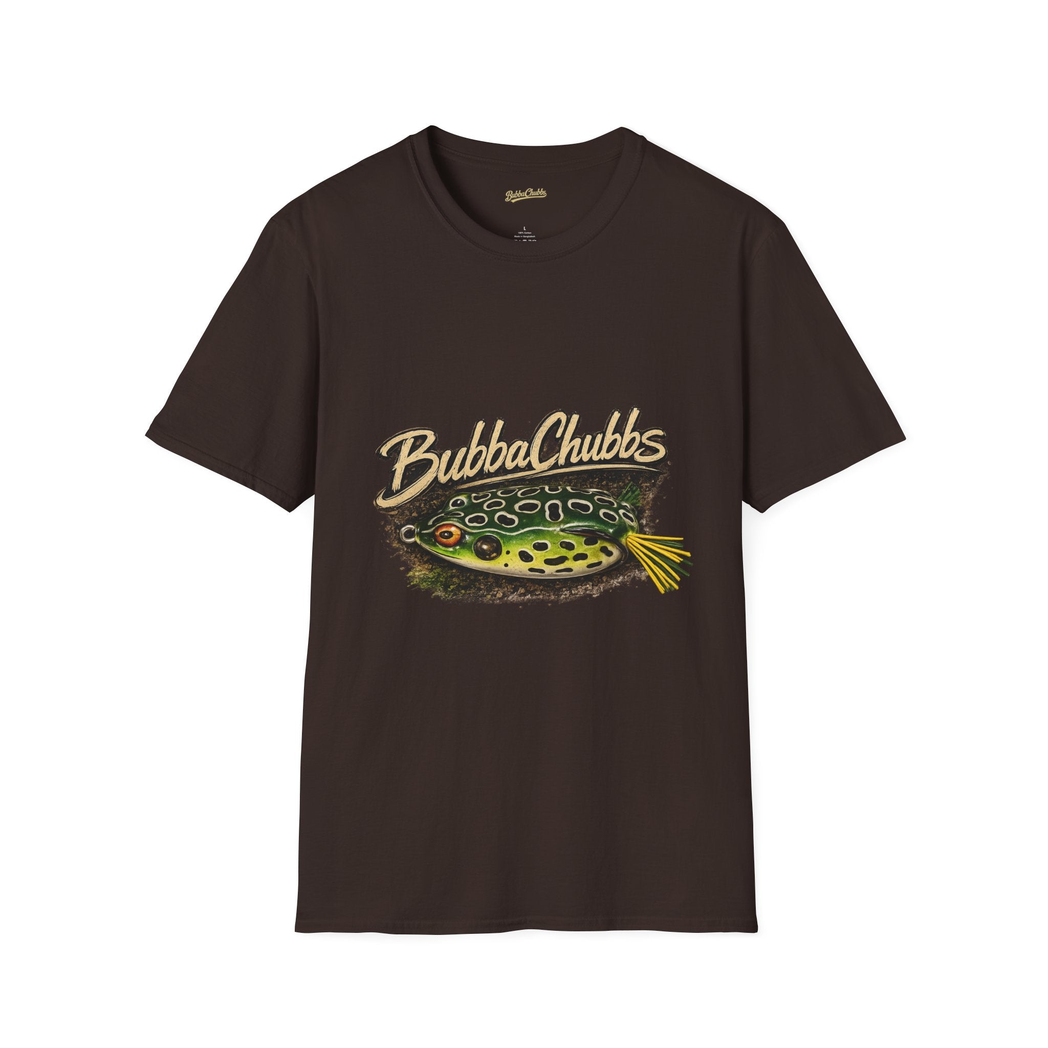 BubbaChubbs Gone Fishing Lure Graphic Tee Printify