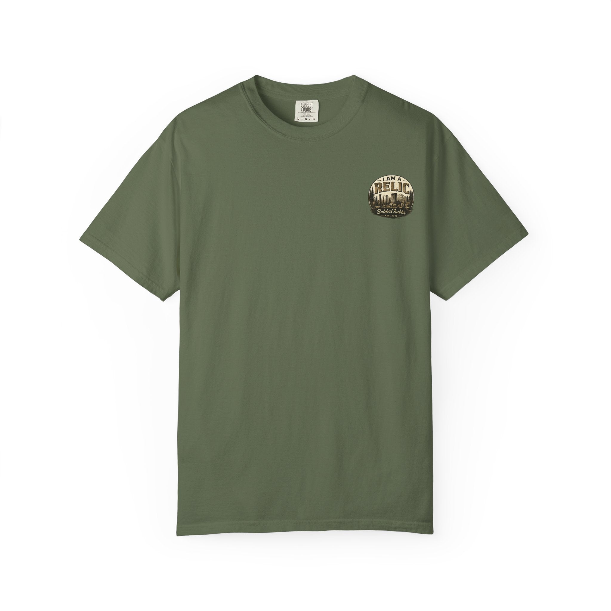 BubbaChubbs Minimal I am Relic Tee - BubbaChubbs Brand