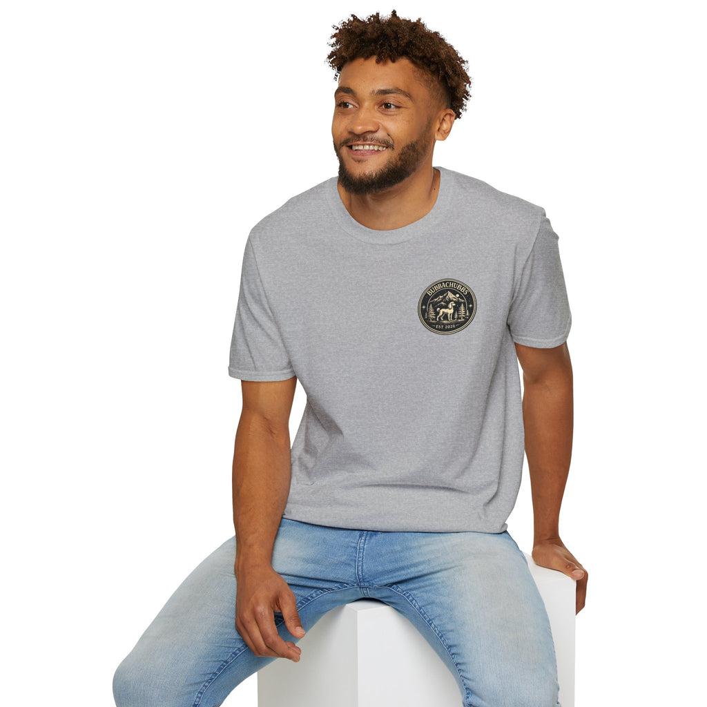 BubbaChubbs Himself Chest Full Small Logo Short-Sleeve Tee - BubbaChubbs Brand