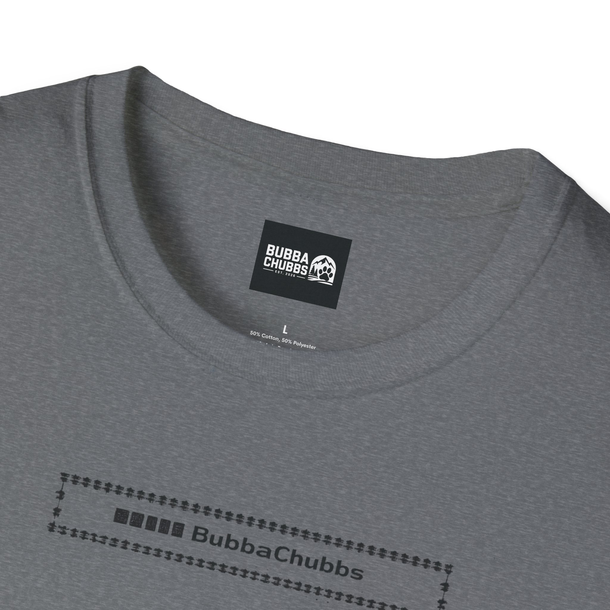 BubbaChubbs Classic Boxed Text Short-Sleeve Tee - BubbaChubbs Brand