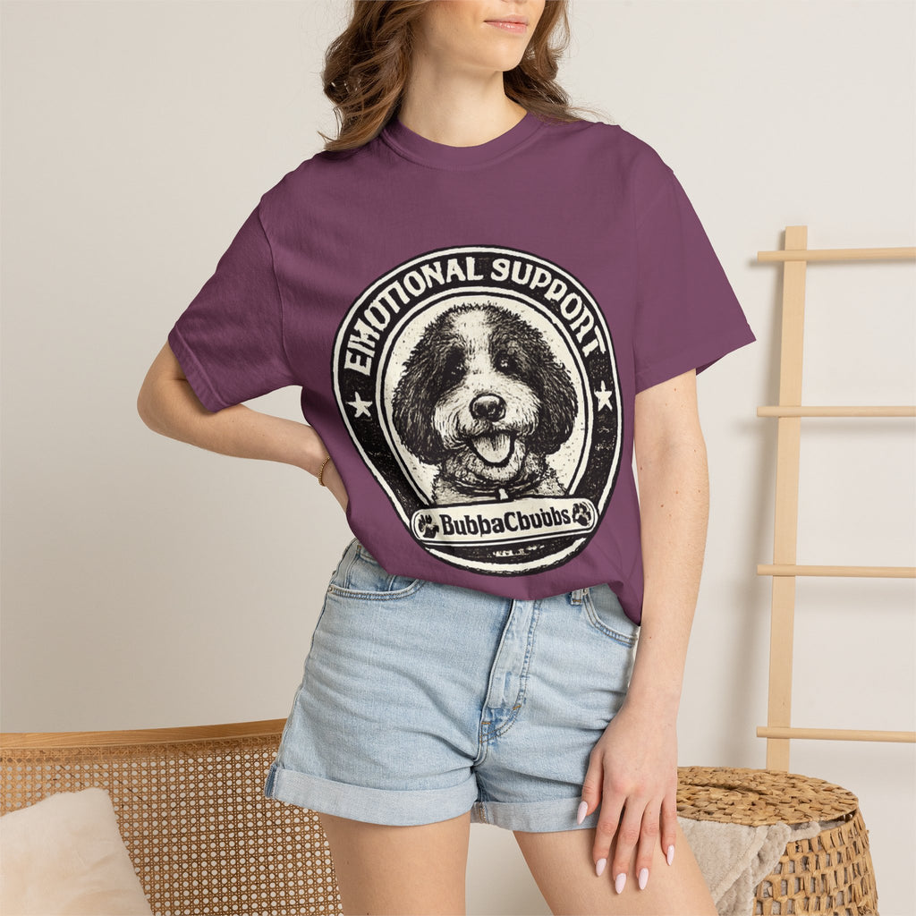 BubbaChubbs Doodle Vintage Emotional Support Style Tee Printify