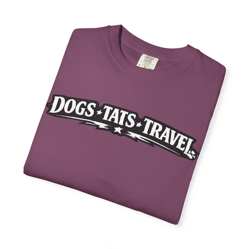 BubbaChubbs Dogs Tats Travel Chill Tee Printify