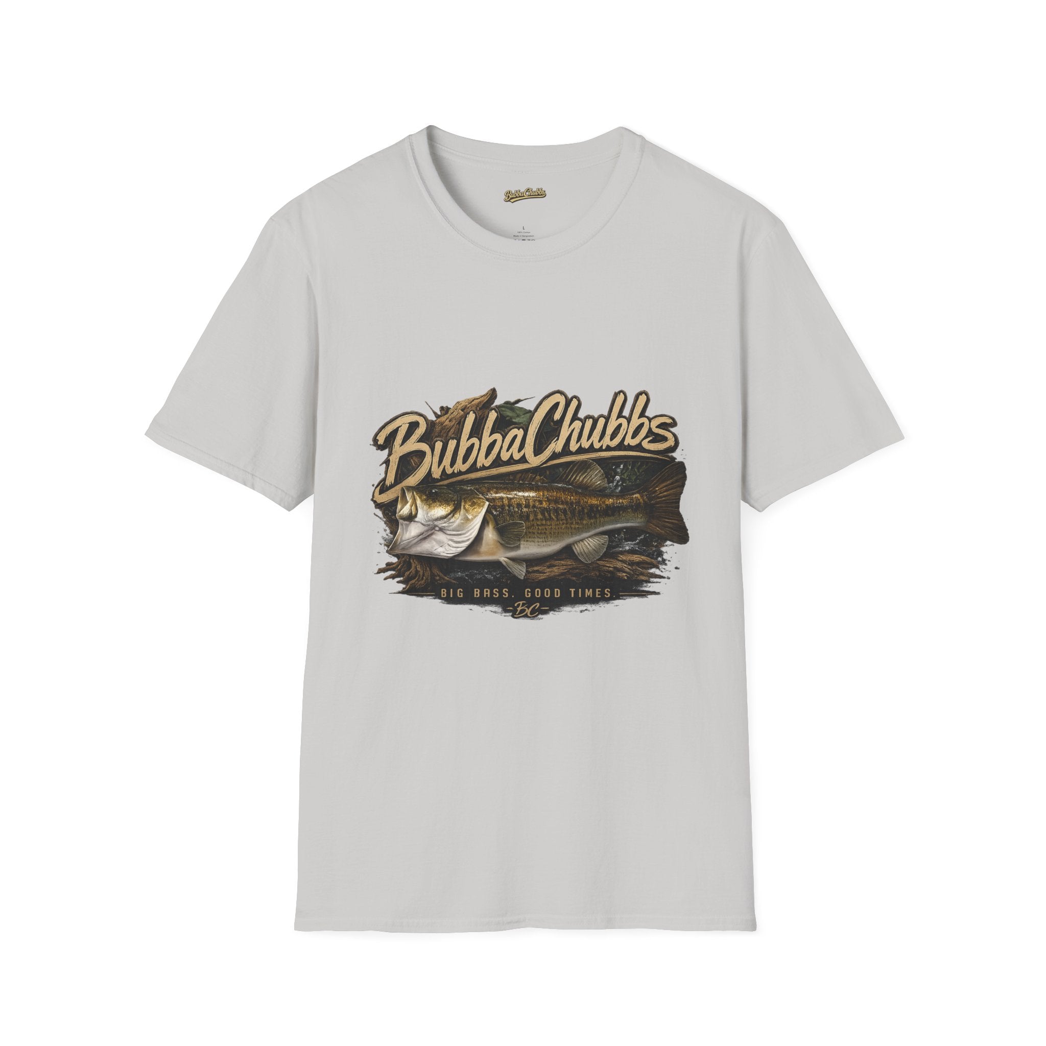 BubbaChubbs Gone Fishing Graphic Tee Printify