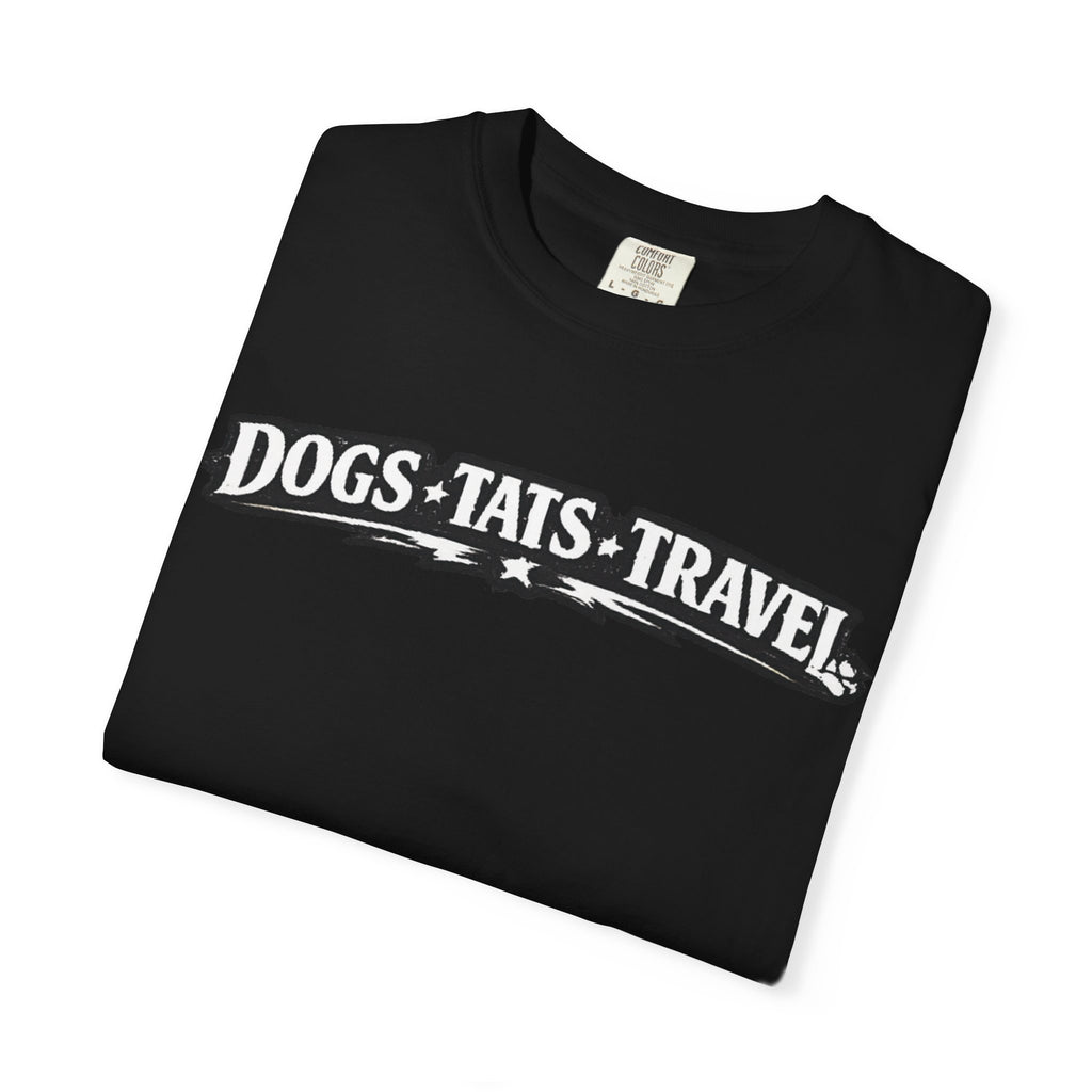 BubbaChubbs Dogs Tats Travel Chill Tee Printify