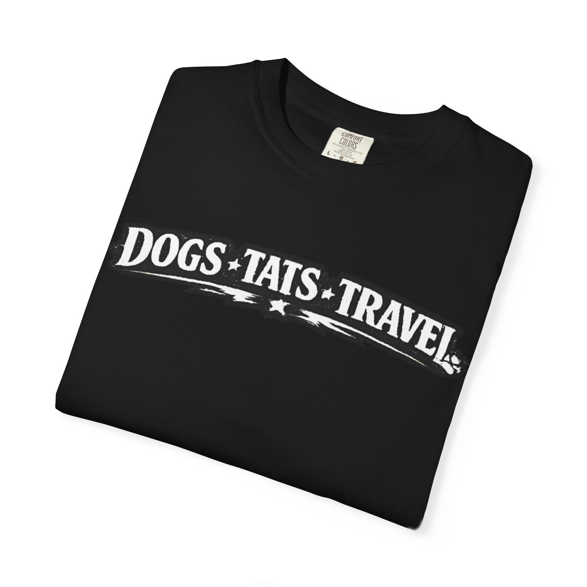 BubbaChubbs Dogs Tats Travel Chill Tee Printify