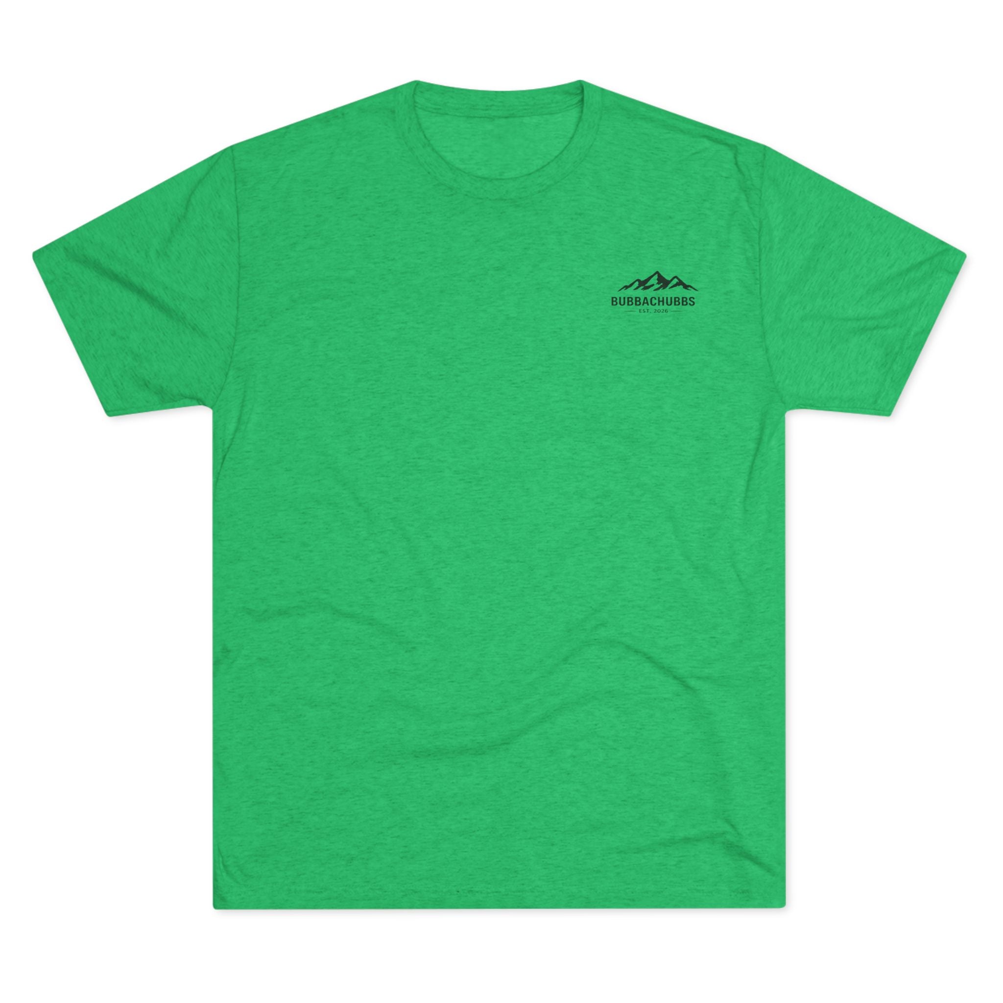 BubbaChubbs Mountains Minimalist Logo Tee — Adventure Outdoor Crew Shirt - BubbaChubbs Brand