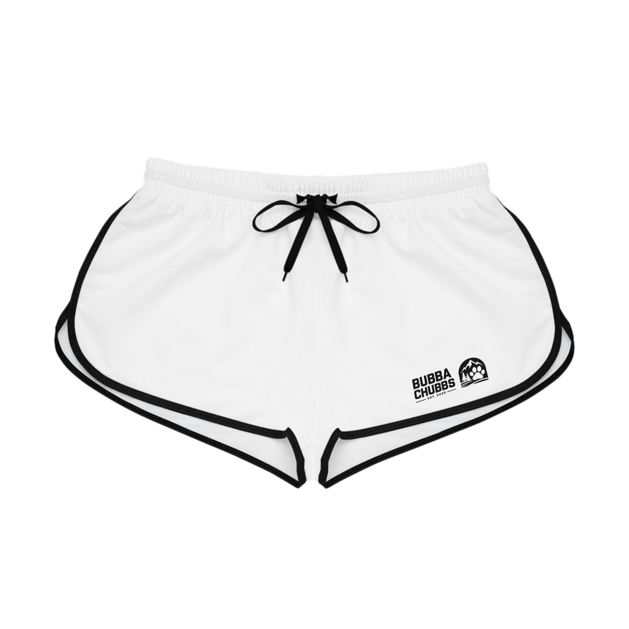BubbaChubbs- Relaxed Women's Shorts Logo Athletic Retro - BubbaChubbs Brand