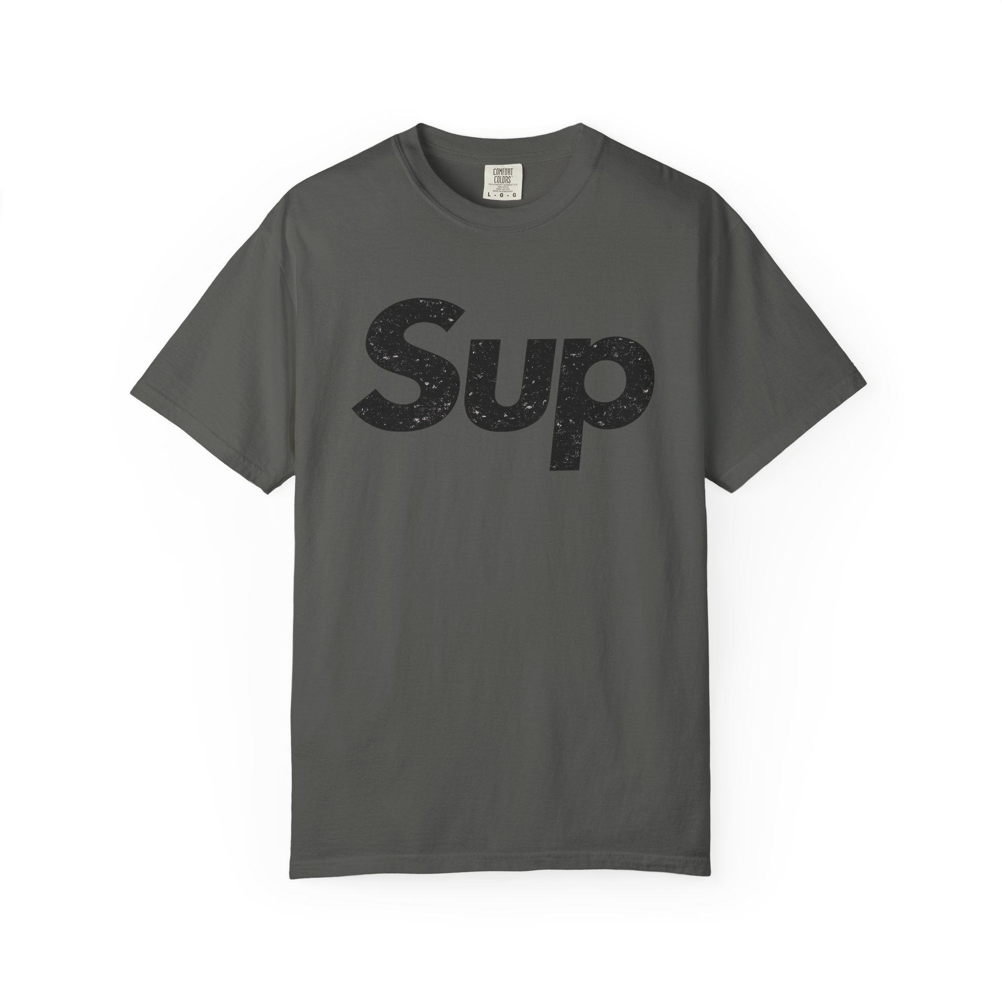 BubbaChubbs Sup Black Lettering Tee - BubbaChubbs Brand