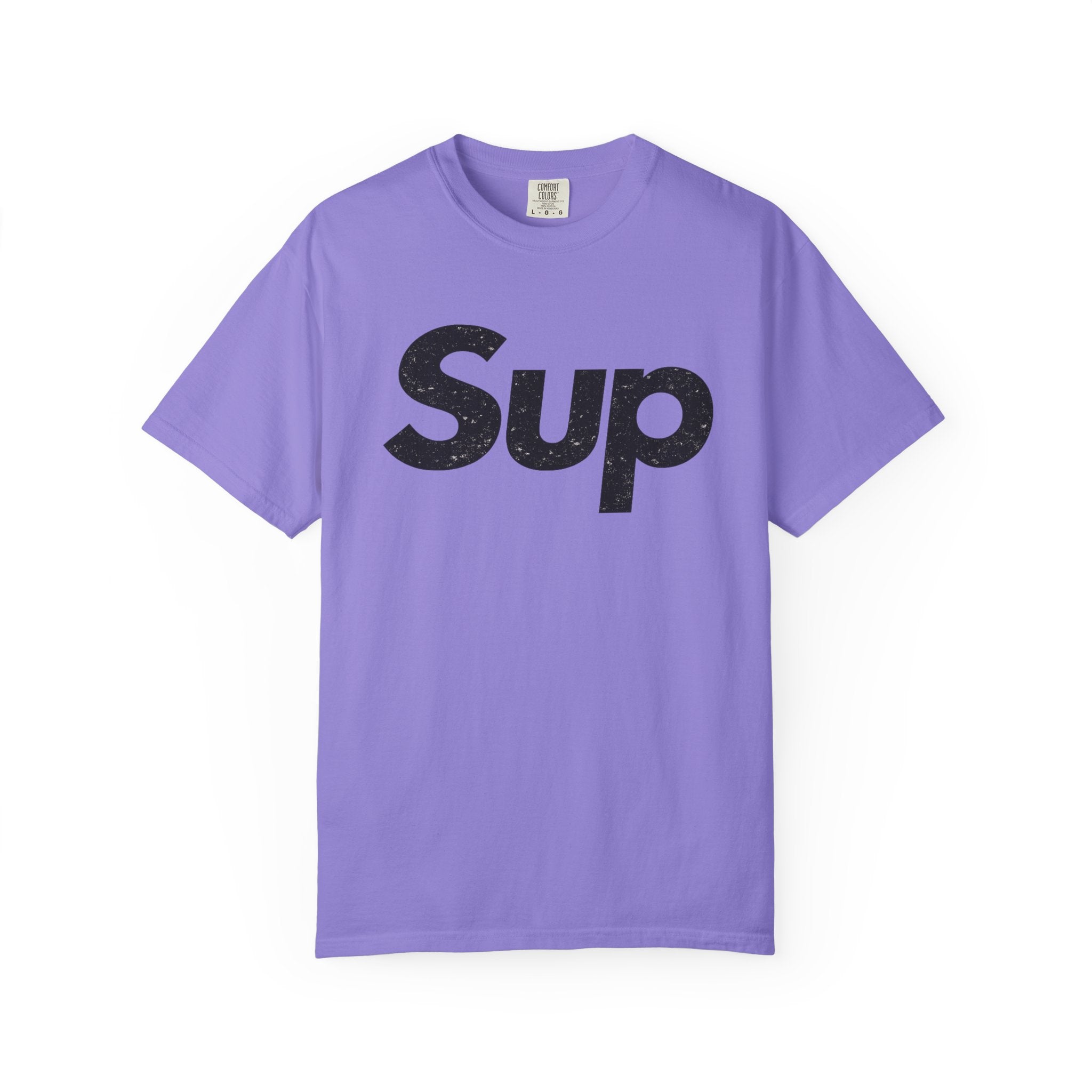 BubbaChubbs Sup Black Lettering Tee - BubbaChubbs Brand