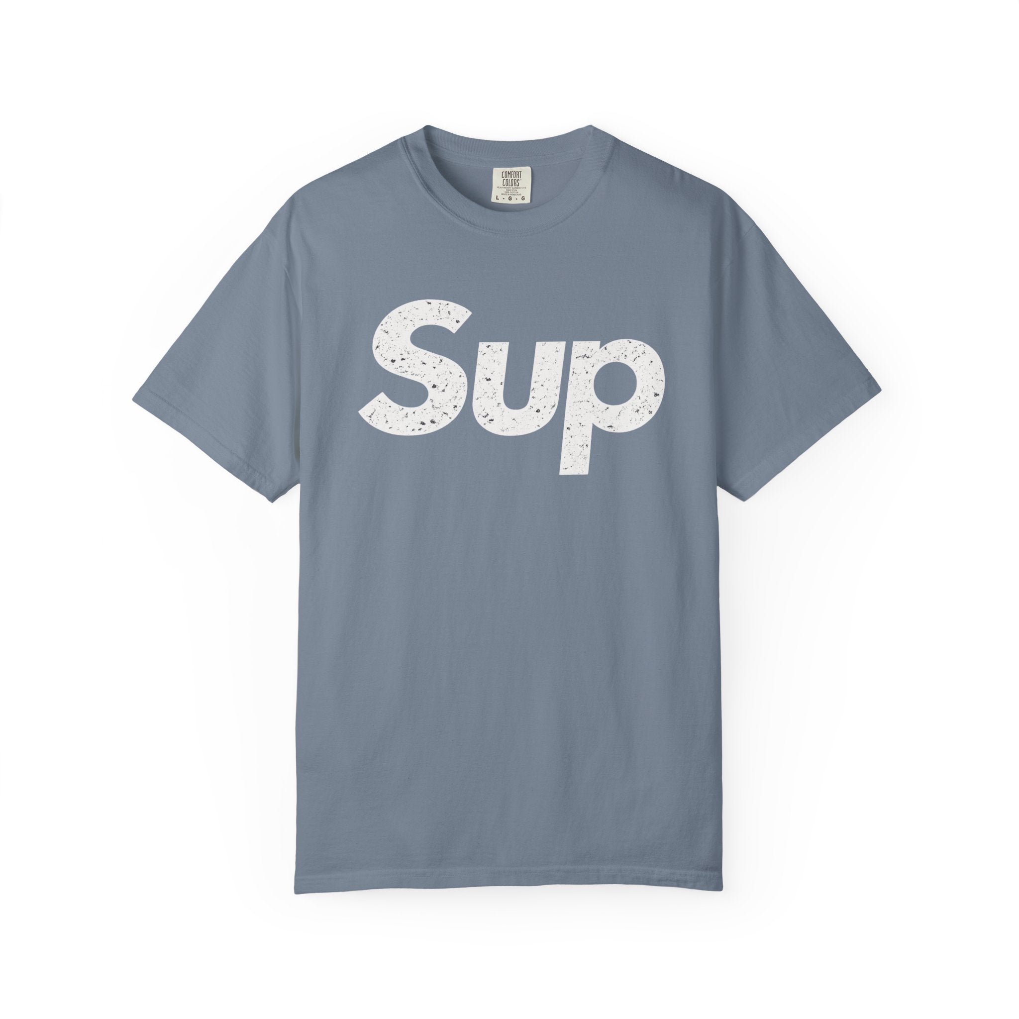 BubbaChubbs Sup White Lettering Tee - BubbaChubbs Brand