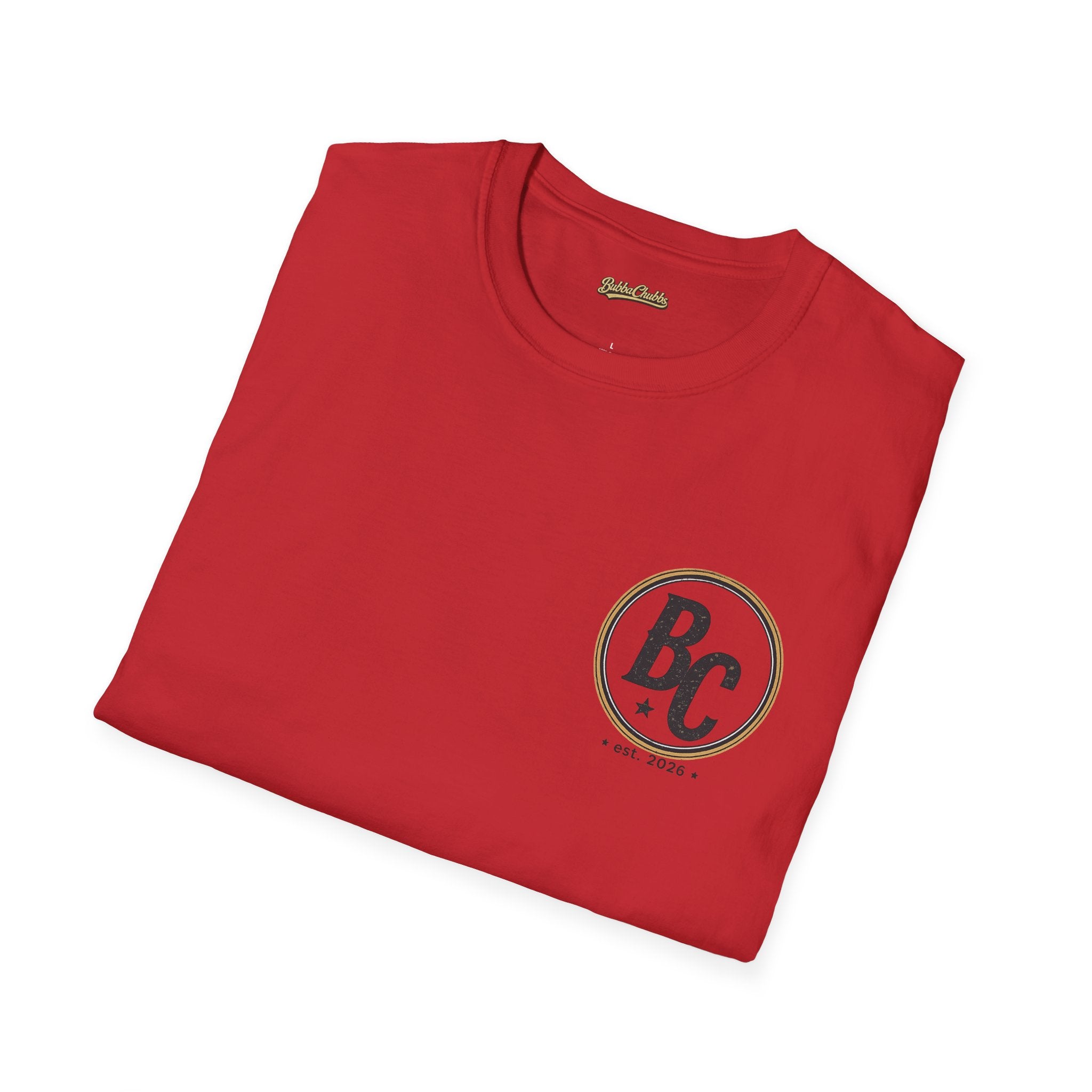 BubbaChubbs Logo Simple Solo T-Shirt Printify