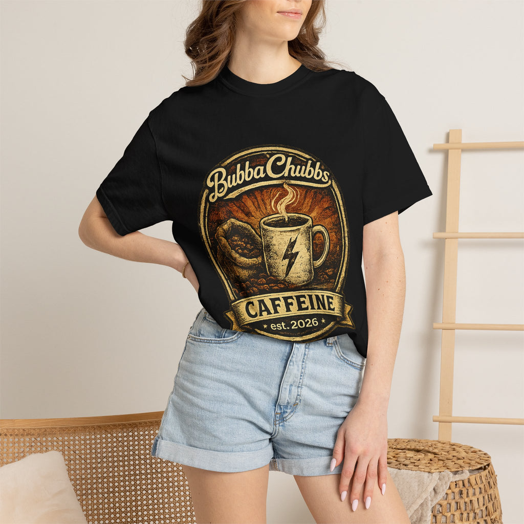 Coffee Jolt Graphic Tee | BubbaChubbs Get Out Stay Wild T-Shirt
