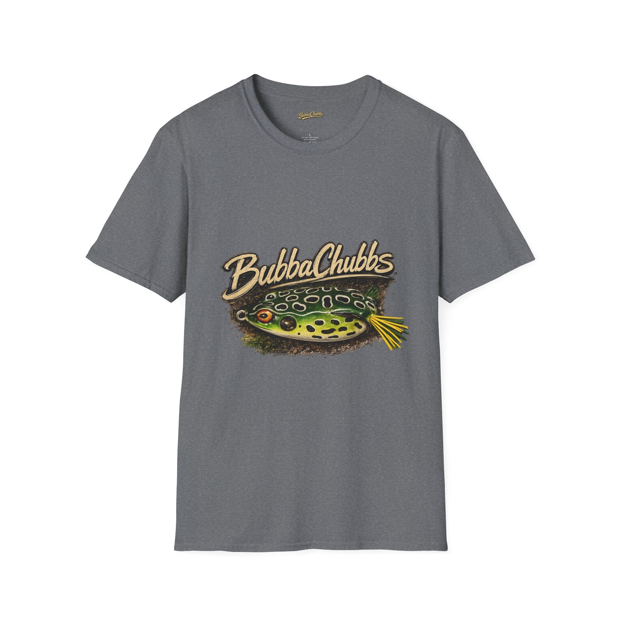 BubbaChubbs Gone Fishing Lure Graphic Tee Printify