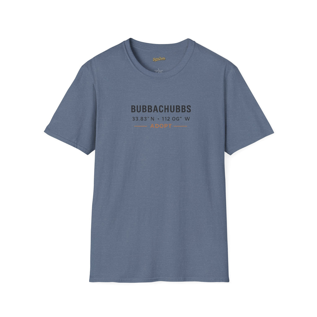 BubbaChubbs Adopt Latitude Tee - BubbaChubbs Brand