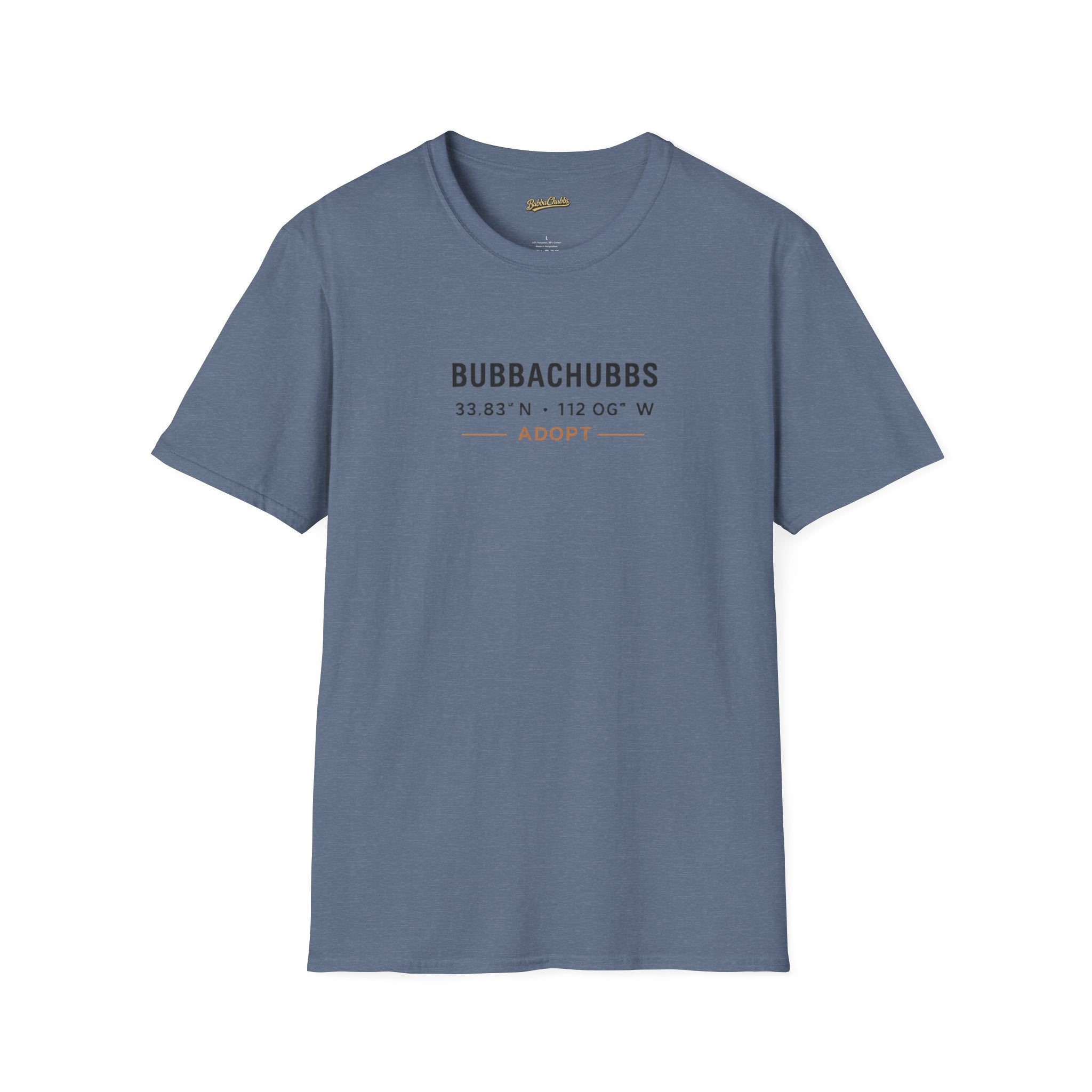 BubbaChubbs Adopt Latitude Tee - BubbaChubbs Brand