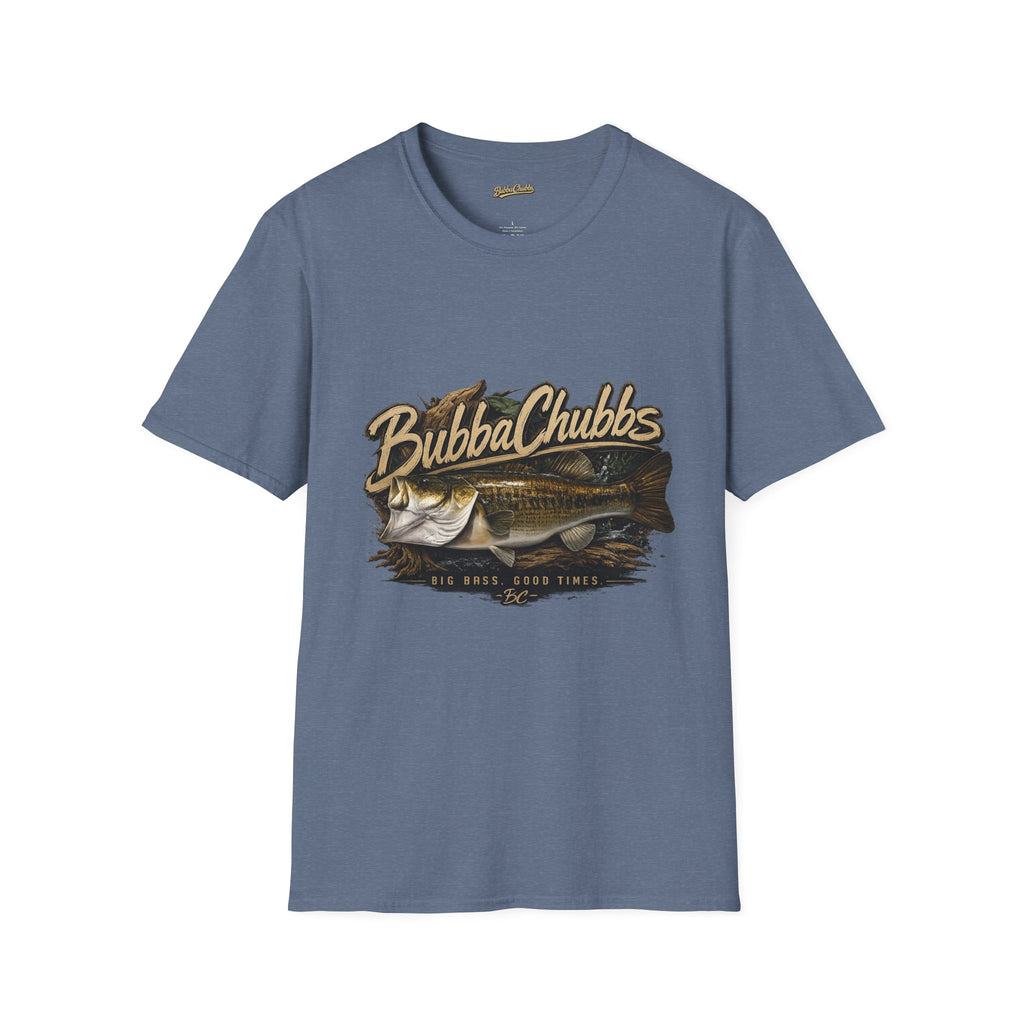 BubbaChubbs Gone Fishing Graphic Tee Printify