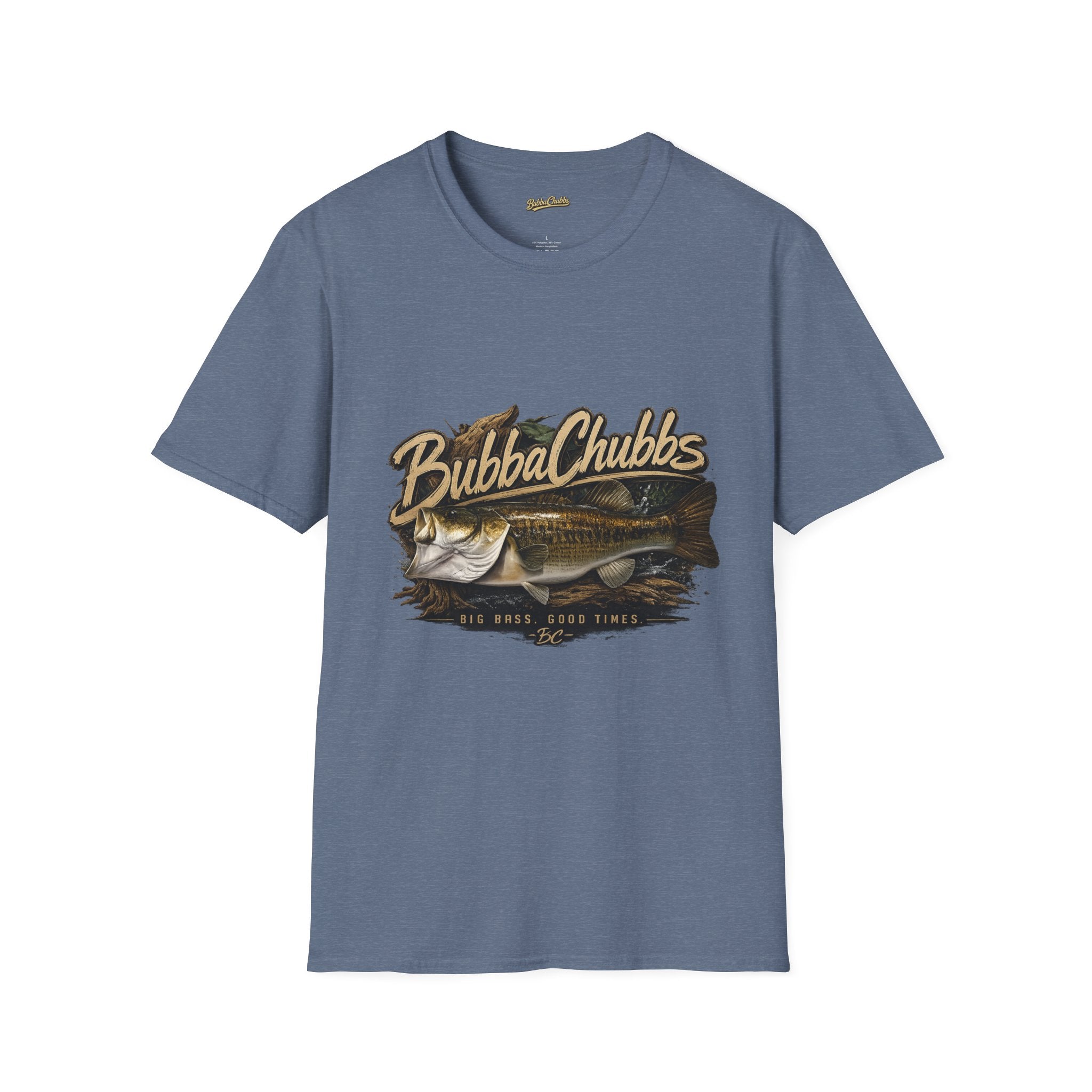 BubbaChubbs Gone Fishing Graphic Tee Printify