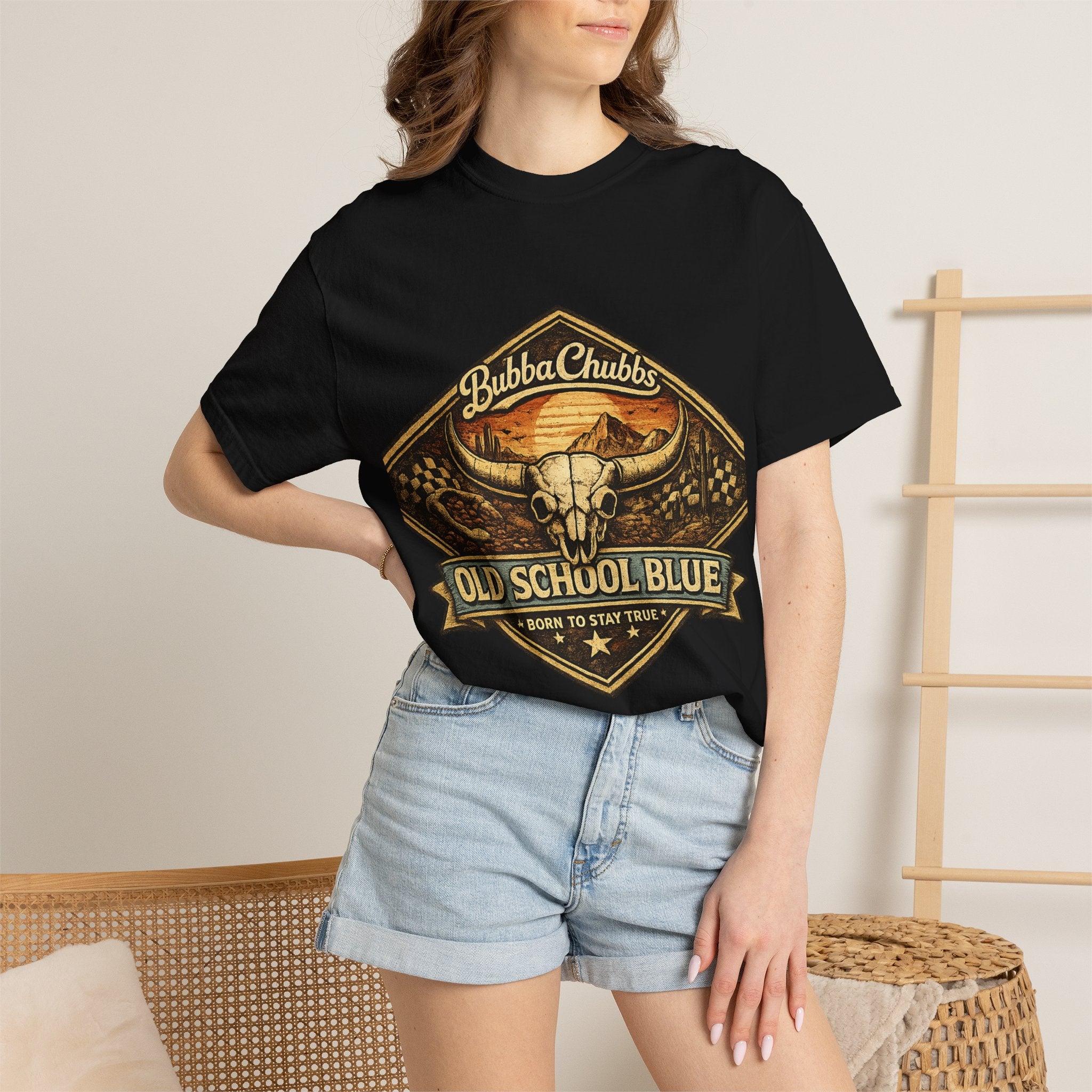 BubbaChubbs Old School Style Tee Printify