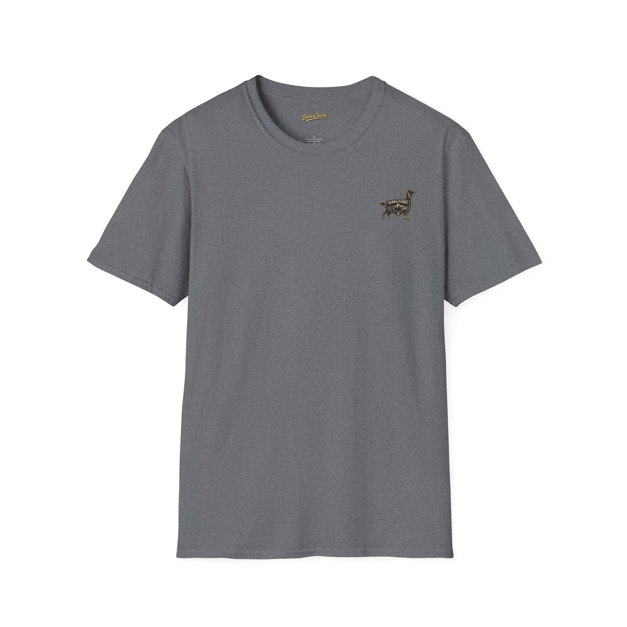 BubbaChubbs Himself Chest Logo Short-Sleeve Tee - BubbaChubbs Brand