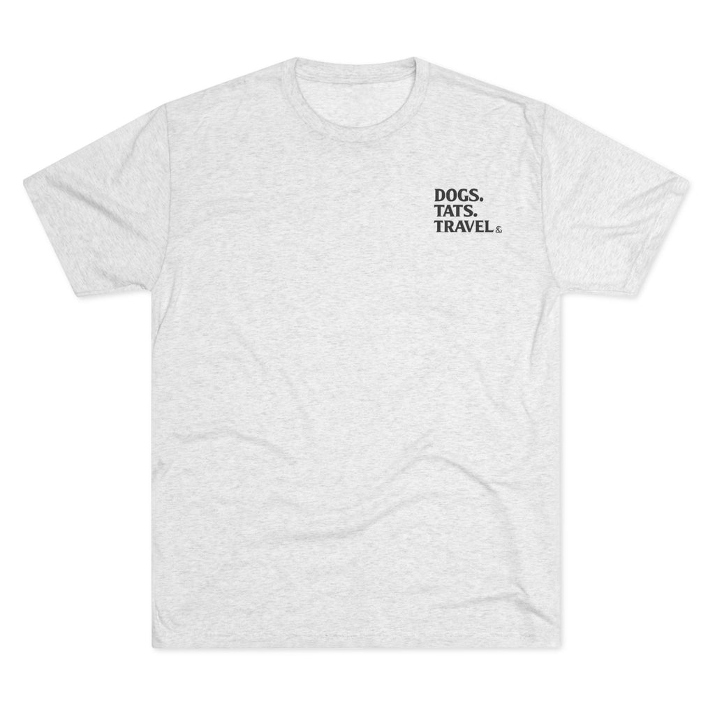 BubbaChubbs Mountains Minimalist Dogs Tats Travel — Adventure Outdoor Crew Shirt - BubbaChubbs Brand