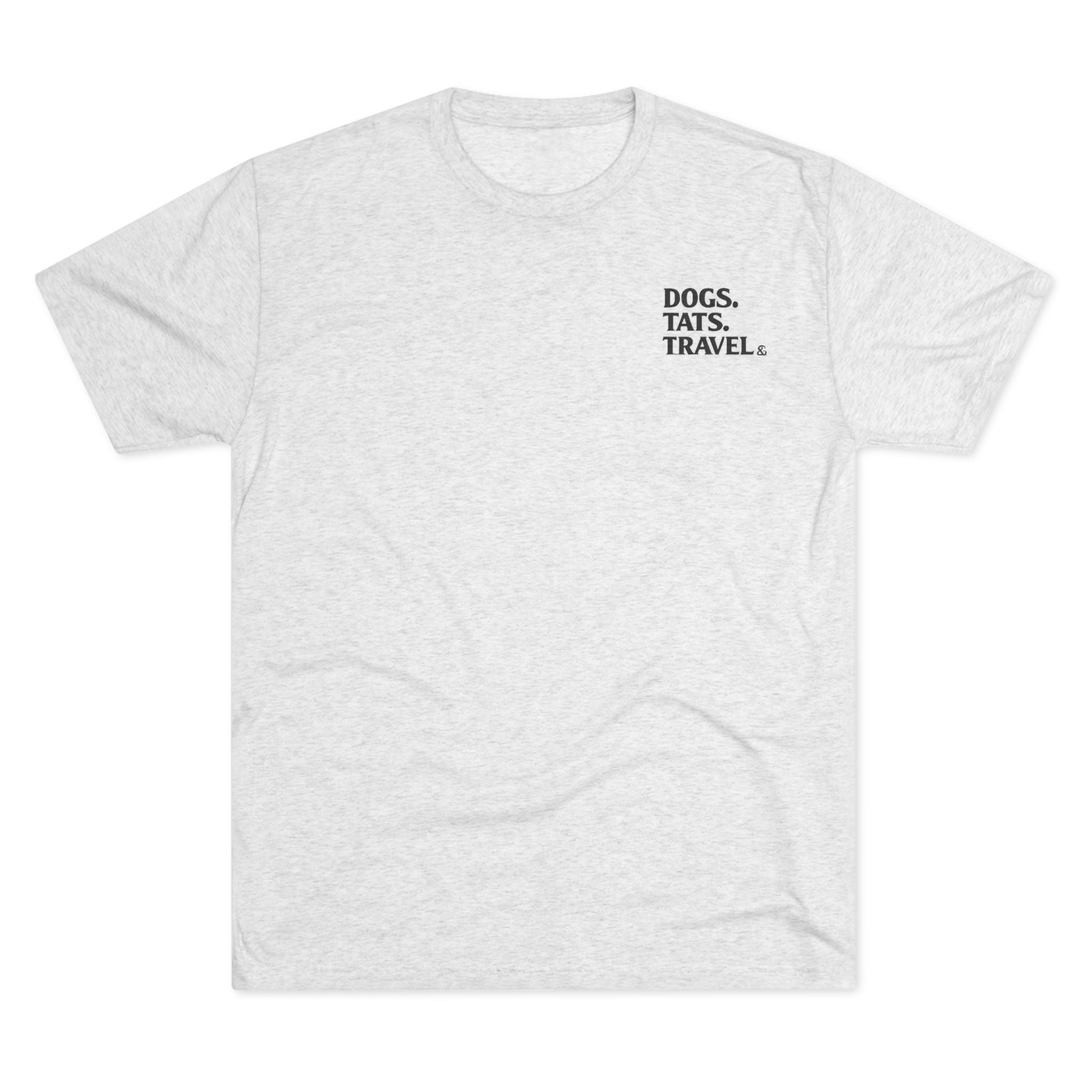 BubbaChubbs Mountains Minimalist Dogs Tats Travel — Adventure Outdoor Crew Shirt - BubbaChubbs Brand
