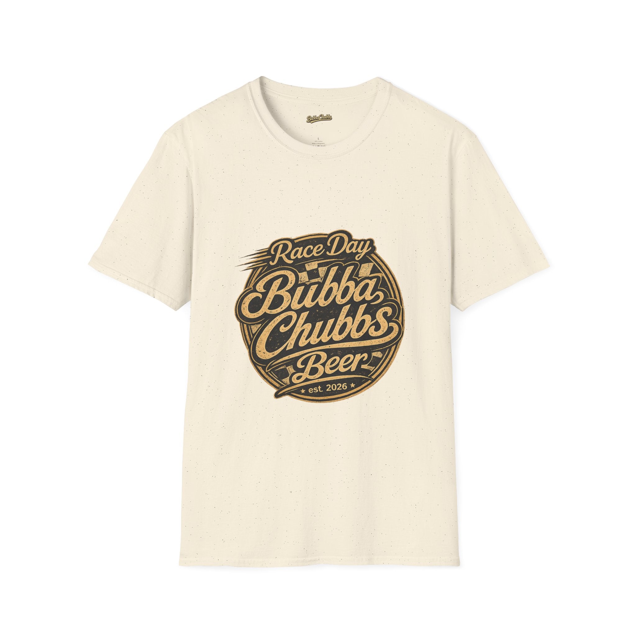 BubbaChubbs Race Day Bubba Beer Logo T-Shirt Printify