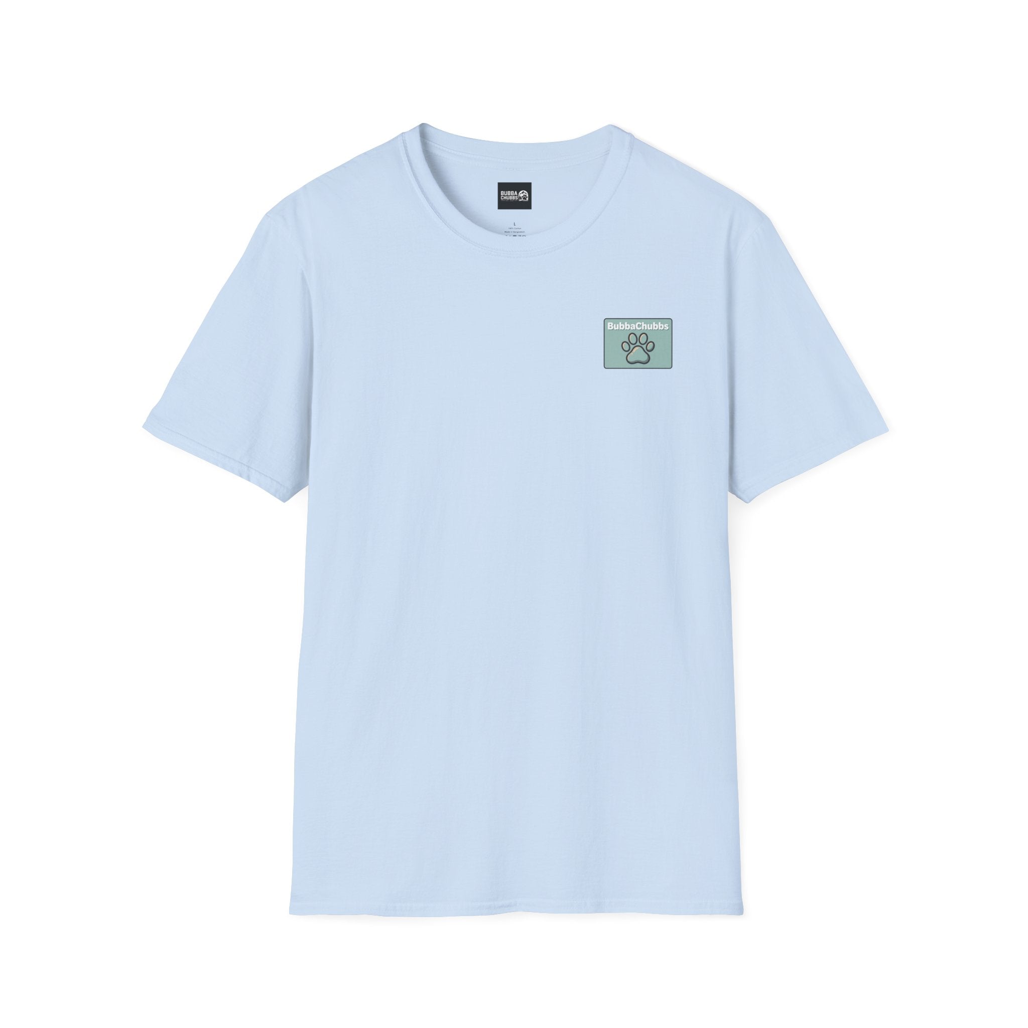 BubbaChubbs Logo front and Back Short-Sleeve Tee - BubbaChubbs Brand