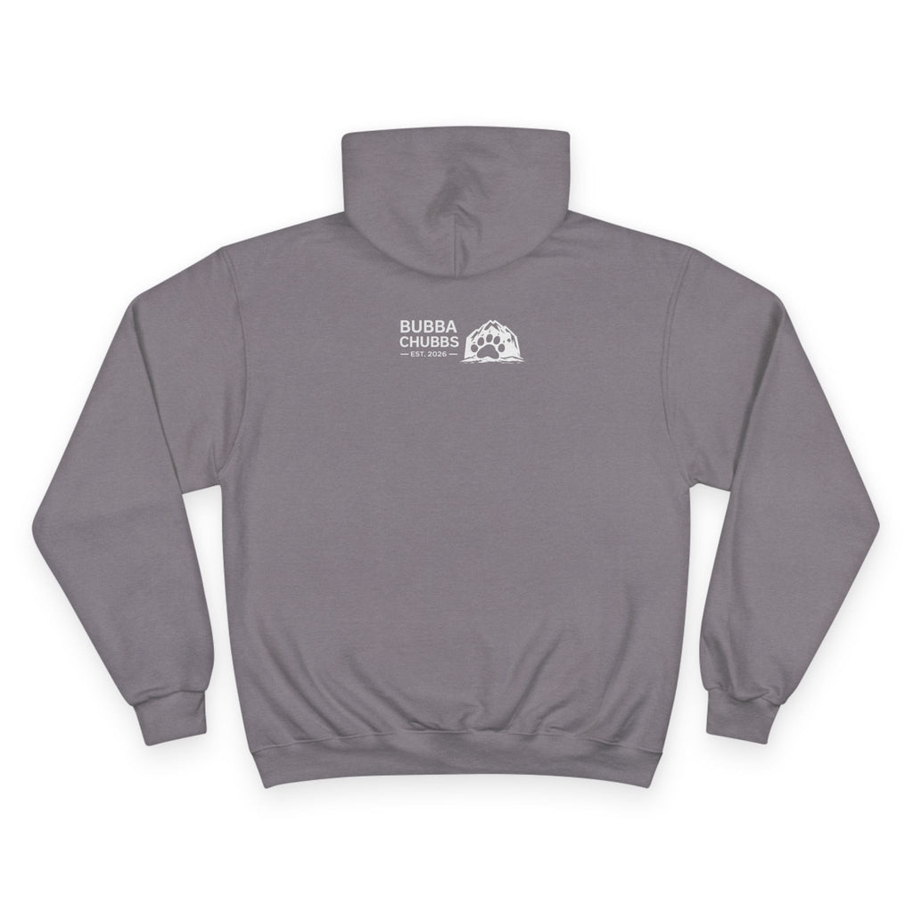 Champion Hoodie — BubbaChubbs Dog Sunset Graphic Hoodie