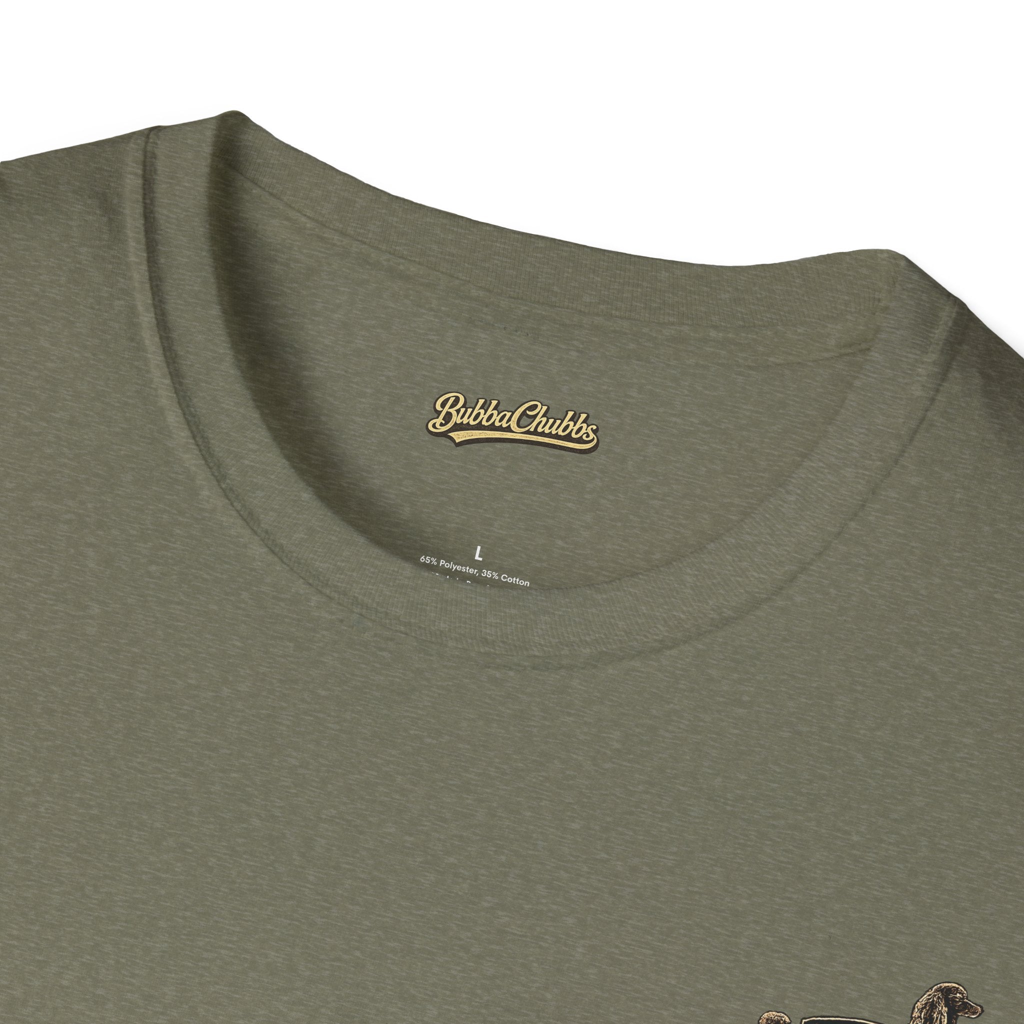BubbaChubbs Himself Chest Logo Short-Sleeve Tee - BubbaChubbs Brand