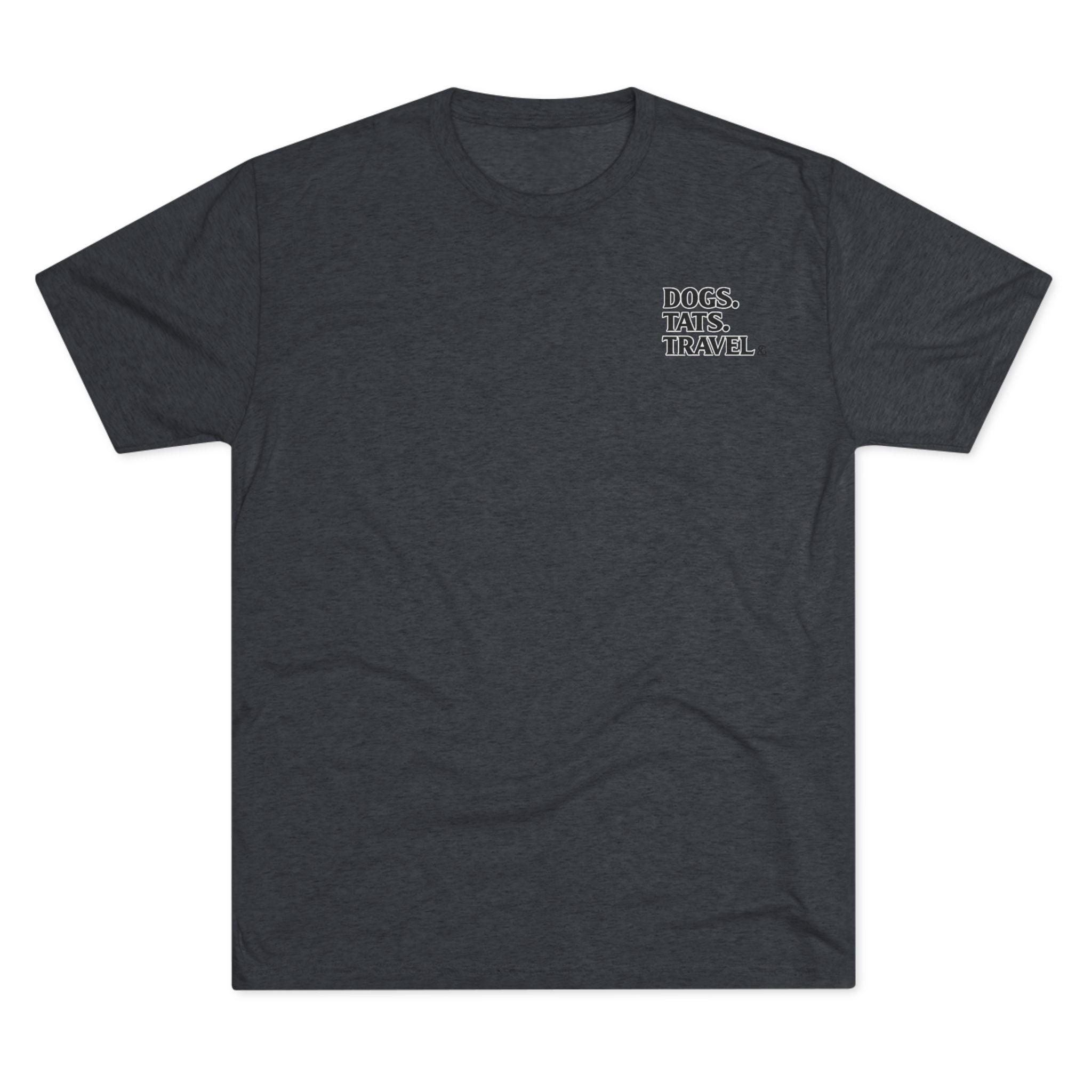 BubbaChubbs Mountains Minimalist Dogs Tats Travel — Adventure Outdoor Crew Shirt - BubbaChubbs Brand