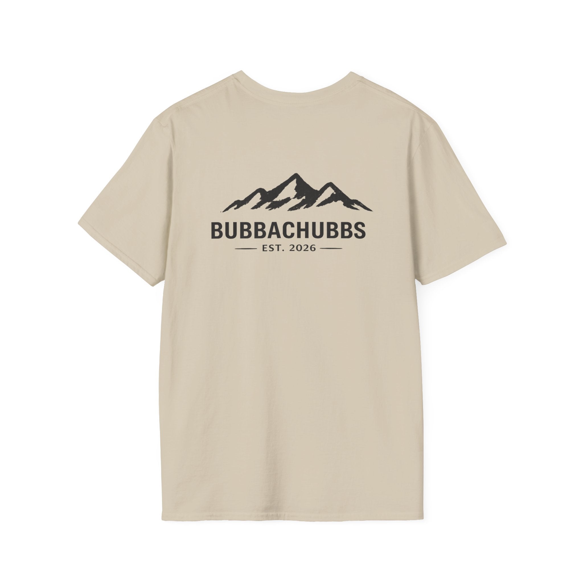 BubbaChubbs Mountain View Back Short-Sleeve Tee - BubbaChubbs Brand