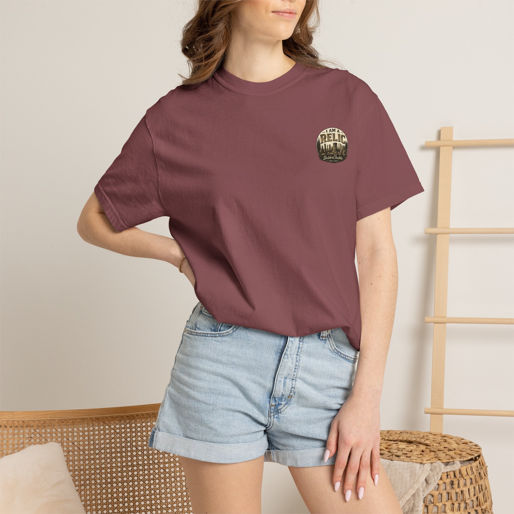 BubbaChubbs Minimal I am Relic Tee - BubbaChubbs Brand