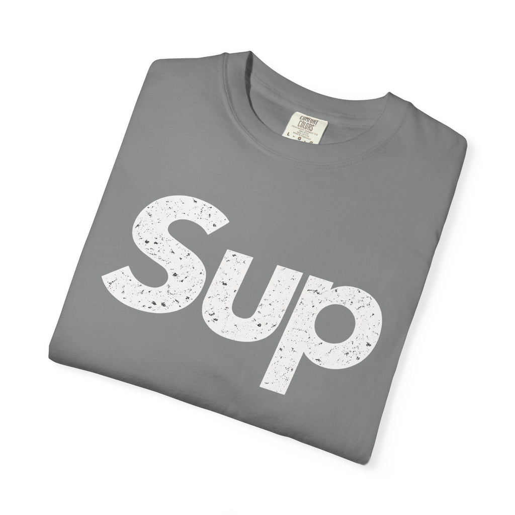 BubbaChubbs Sup White Lettering Tee - BubbaChubbs Brand