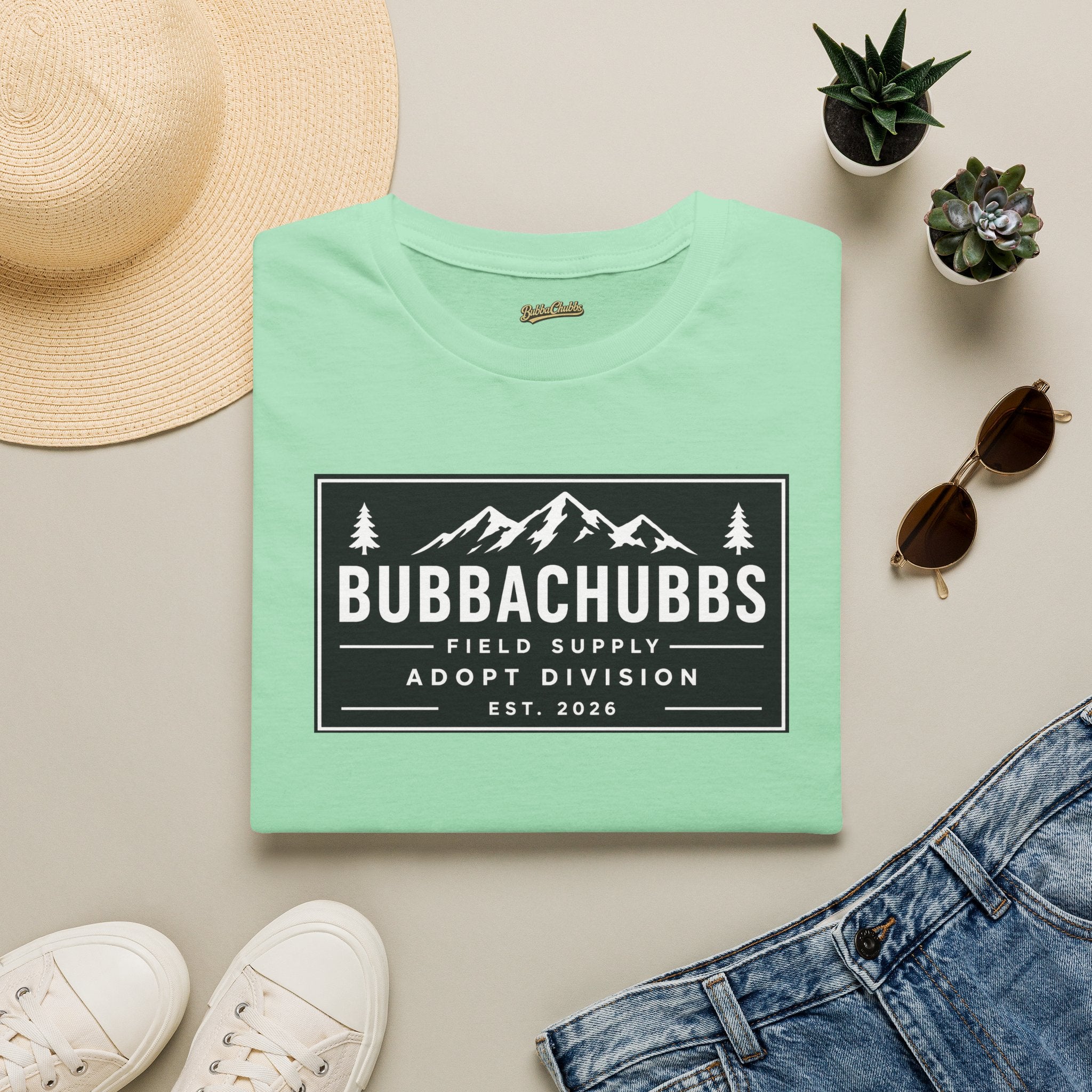 BubbaChubbs Adopt Supply Tee - BubbaChubbs Brand