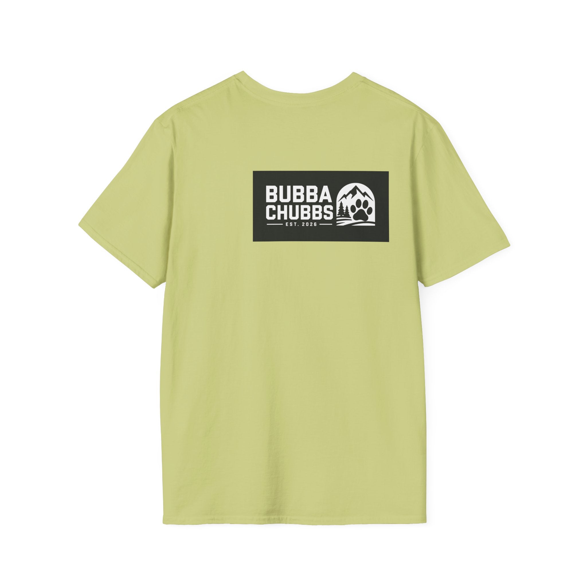 BubbaChubbs Updated Modern Back Large Logo Short-Sleeve Tee - BubbaChubbs Brand