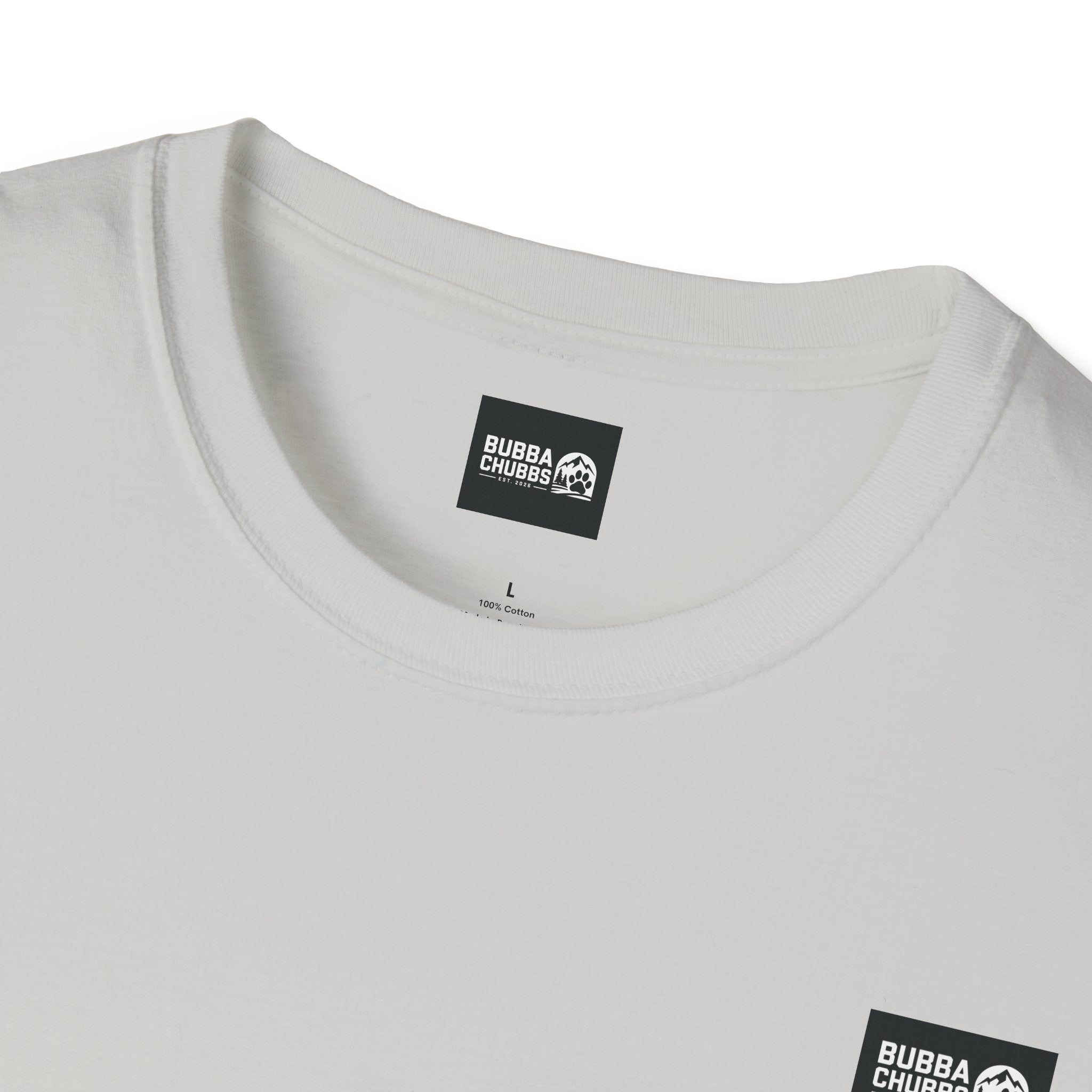 BubbaChubbs Updated Modern Back Large Logo Short-Sleeve Tee - BubbaChubbs Brand
