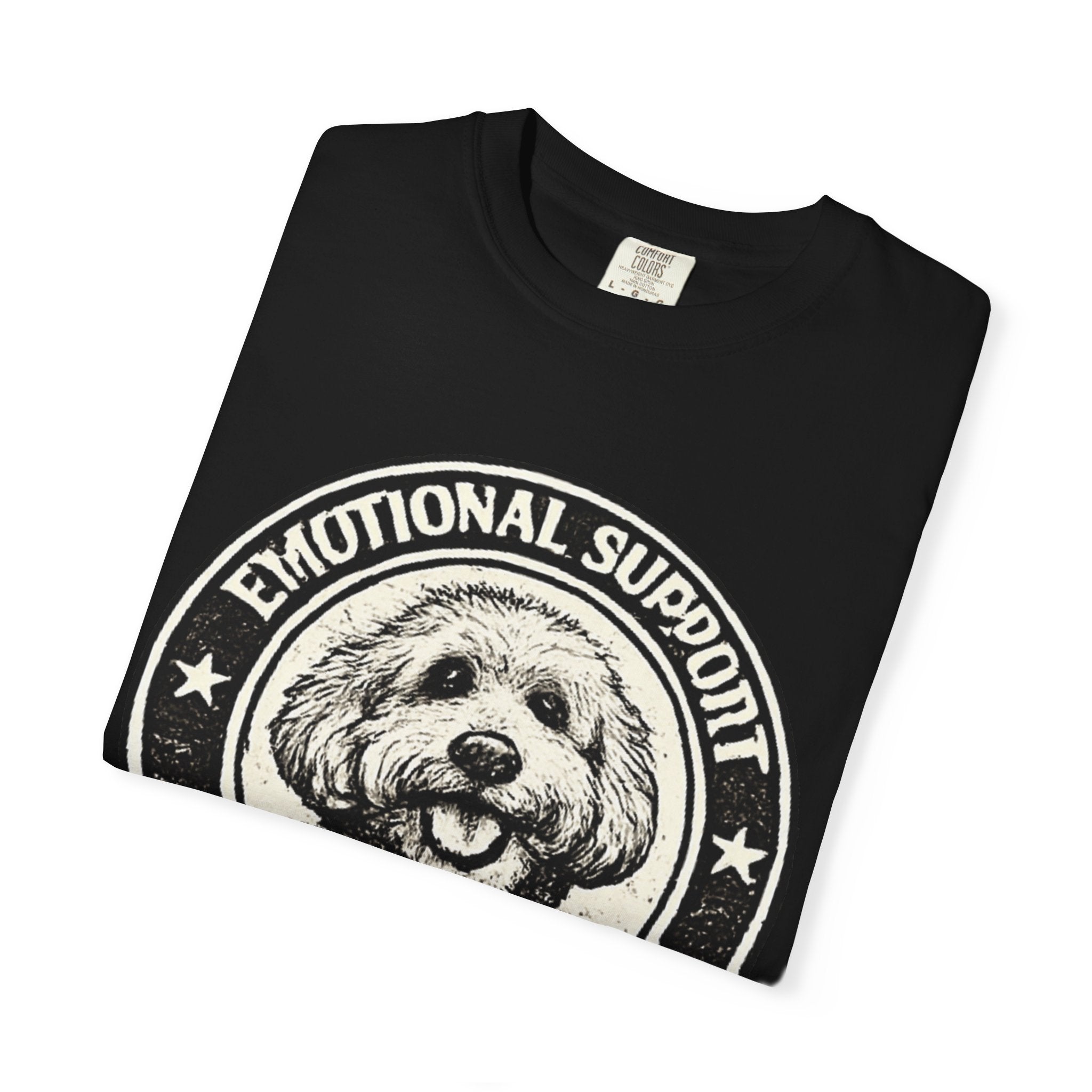 BubbaChubbs Vintage Emotional Support Style Tee Printify