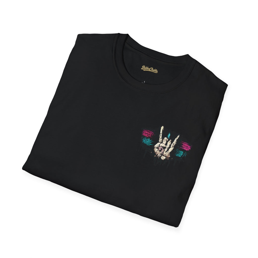 BubbaChubbs Skull Fingers Peace Tee - BubbaChubbs Brand