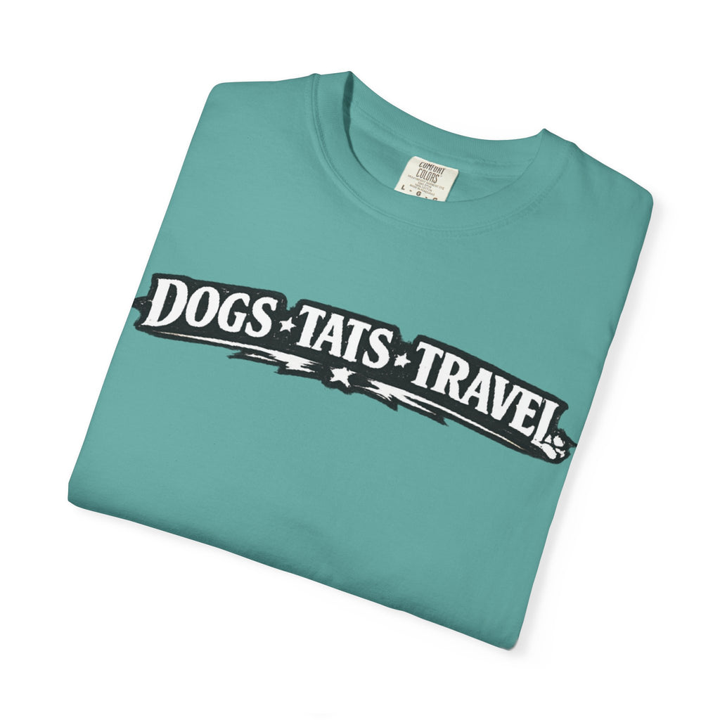 BubbaChubbs Dogs Tats Travel Chill Tee Printify