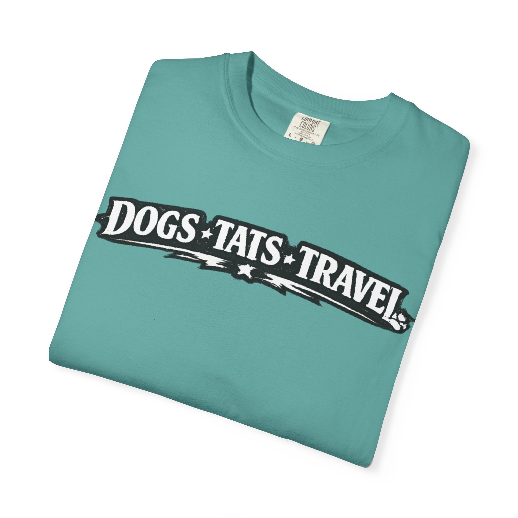 BubbaChubbs Dogs Tats Travel Chill Tee Printify