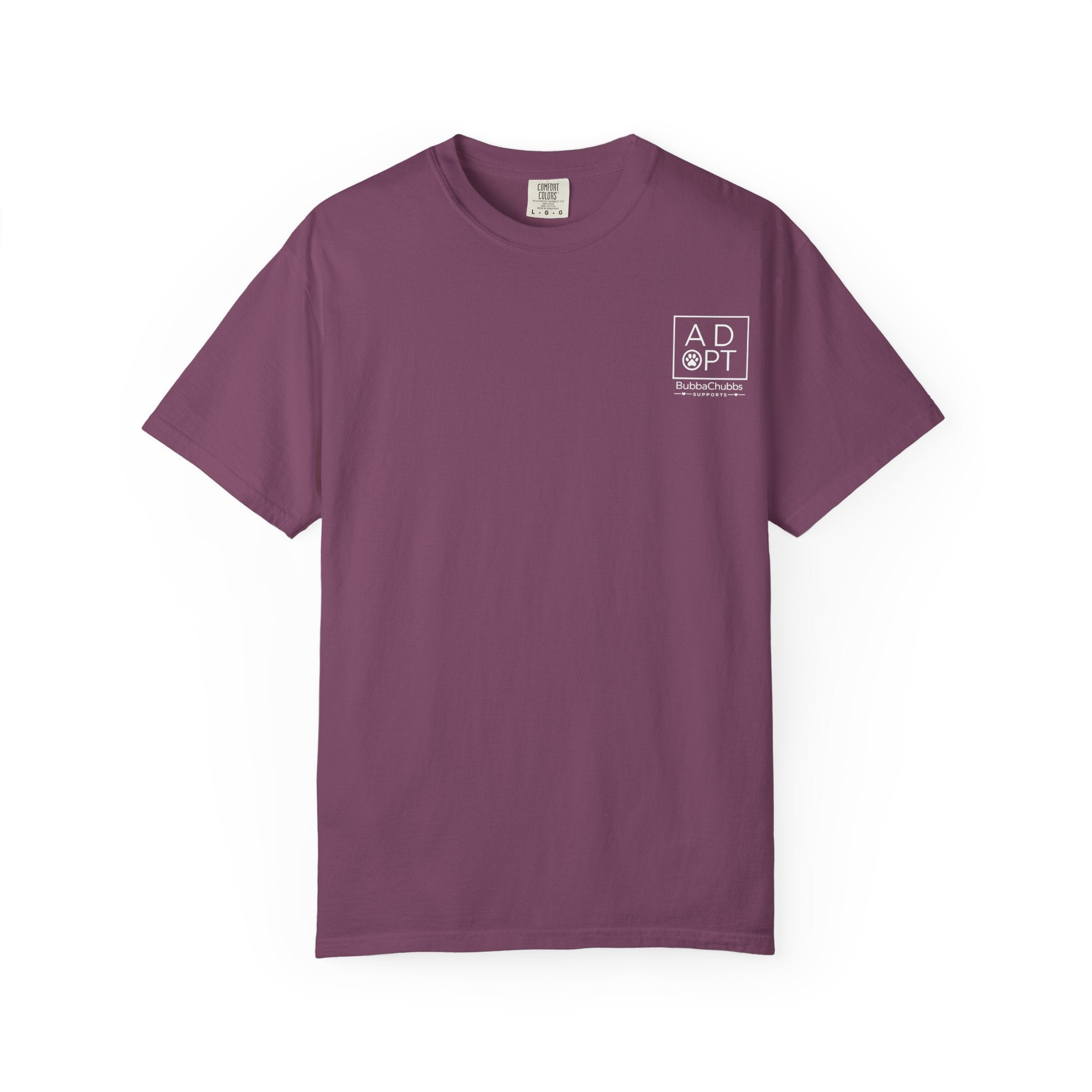 BubbaChubbs Adopt Support Tee - BubbaChubbs Brand