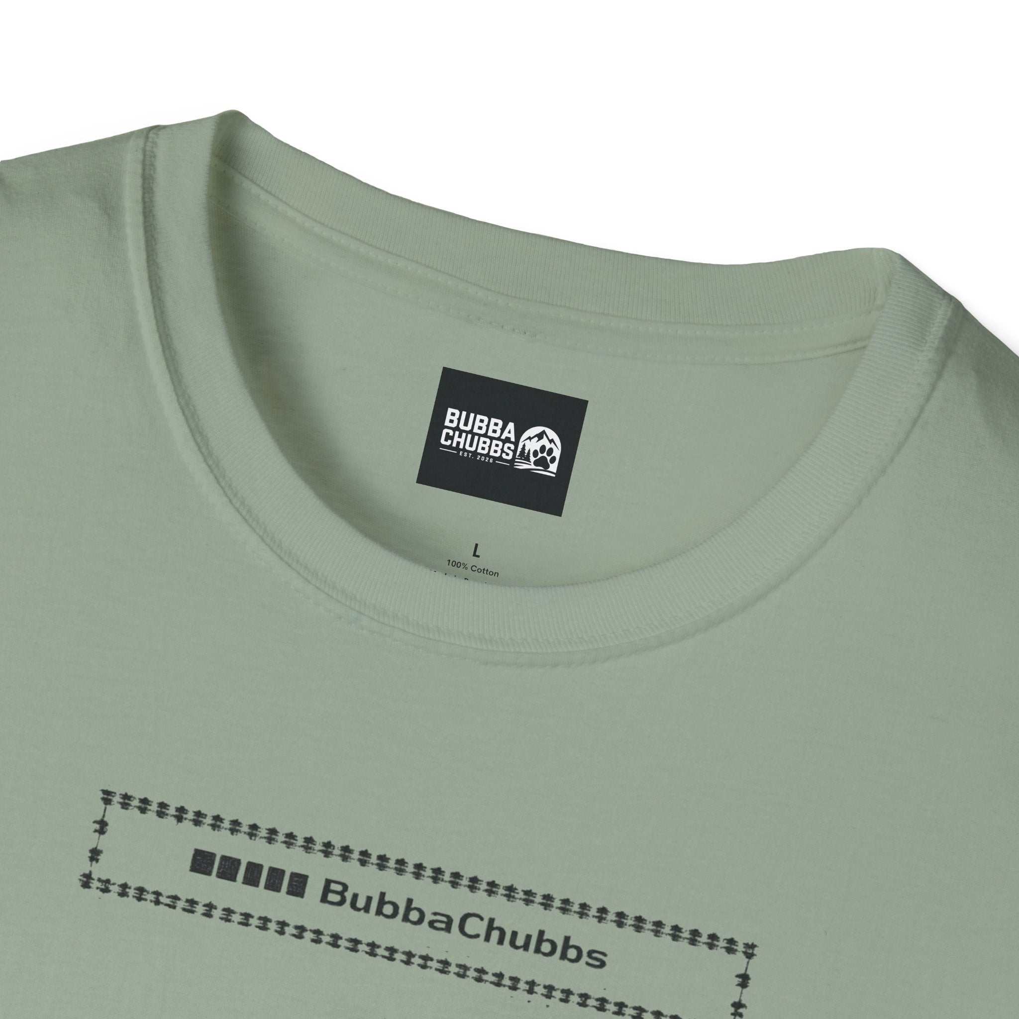 BubbaChubbs Classic Boxed Text Short-Sleeve Tee - BubbaChubbs Brand