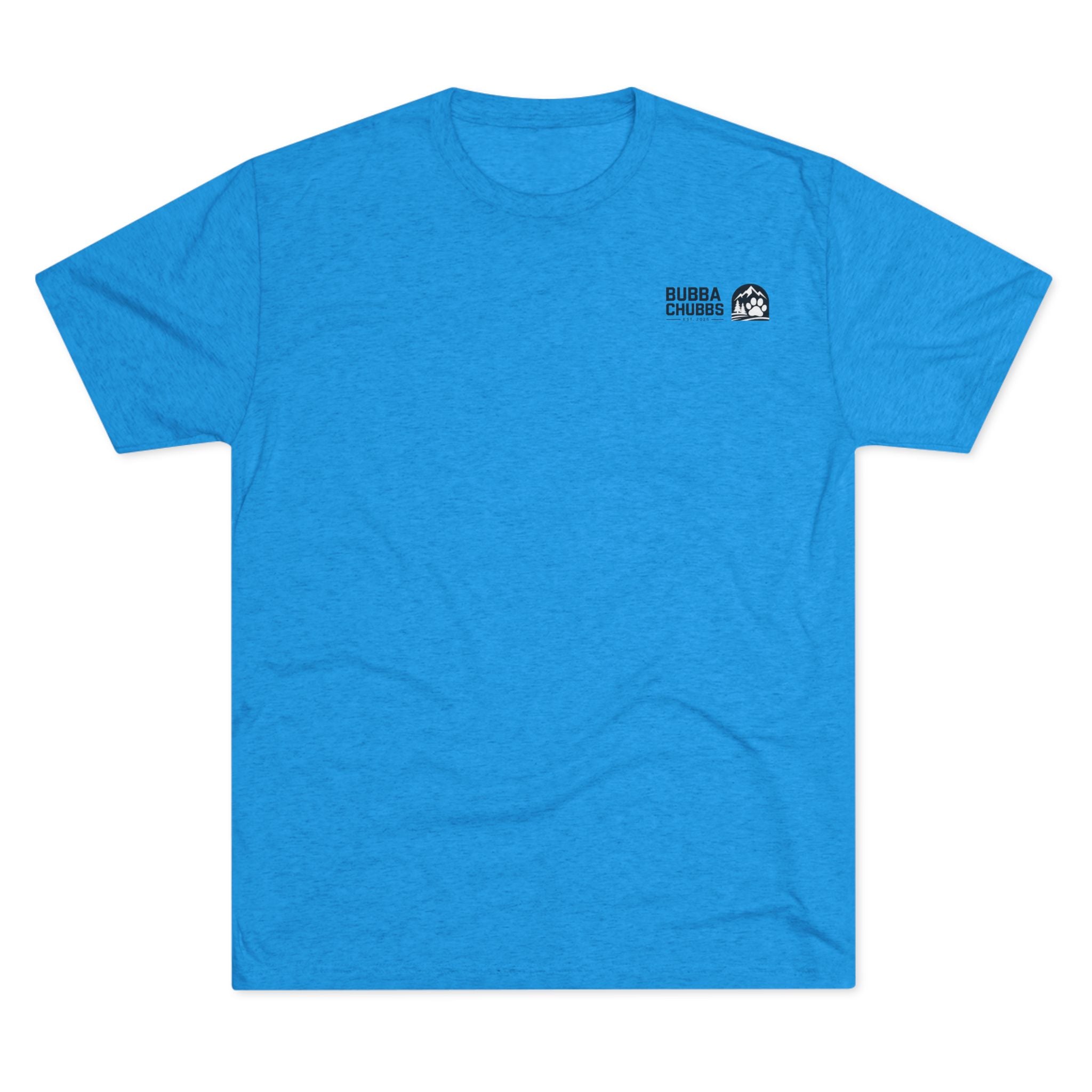 BubbaChubbs Mountains Minimalist Logo Tee — Adventure Outdoor Crew Shirt - BubbaChubbs Brand