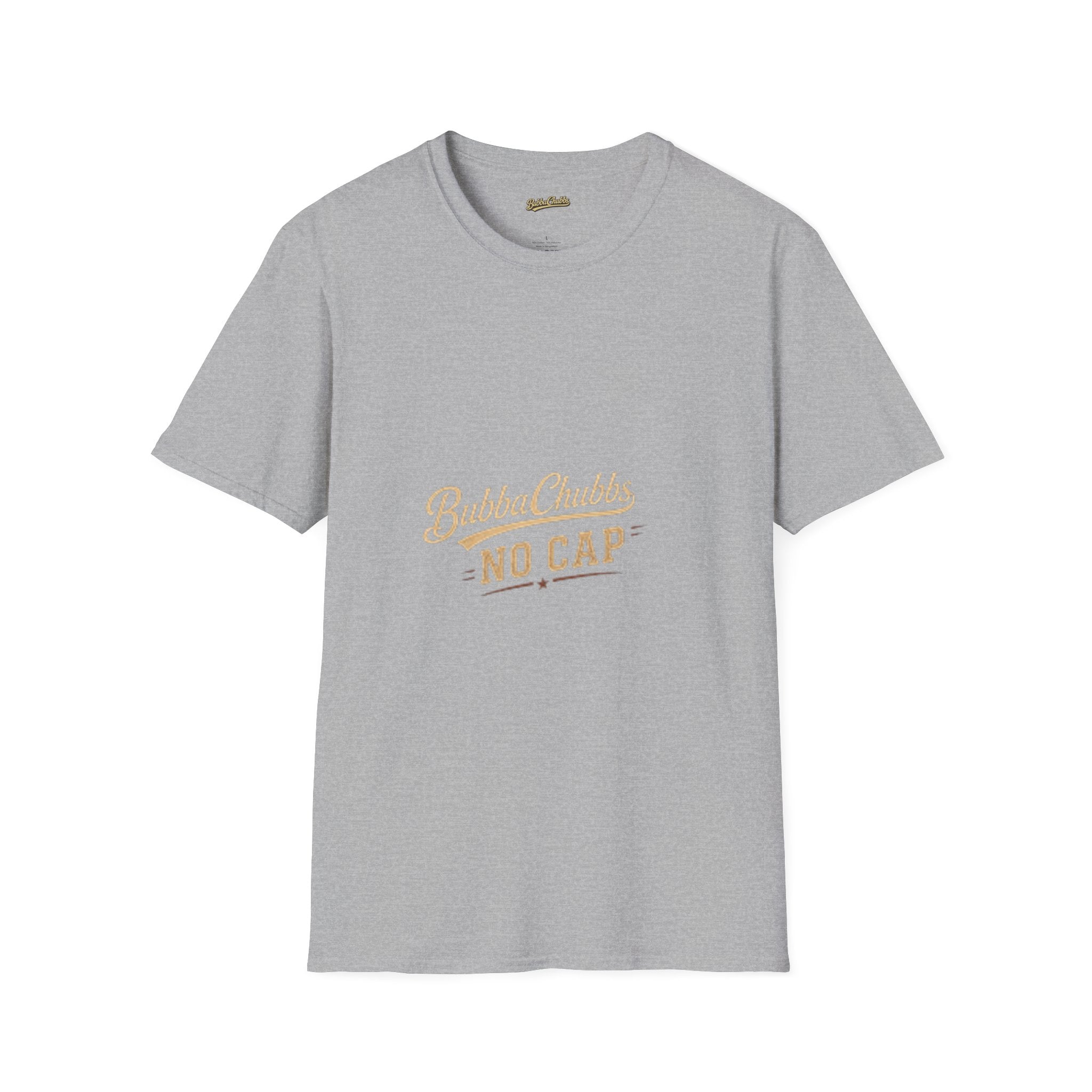 No Cap Graphic Tee | BubbaChubbs Bold Statement T-Shirt for Men & Women