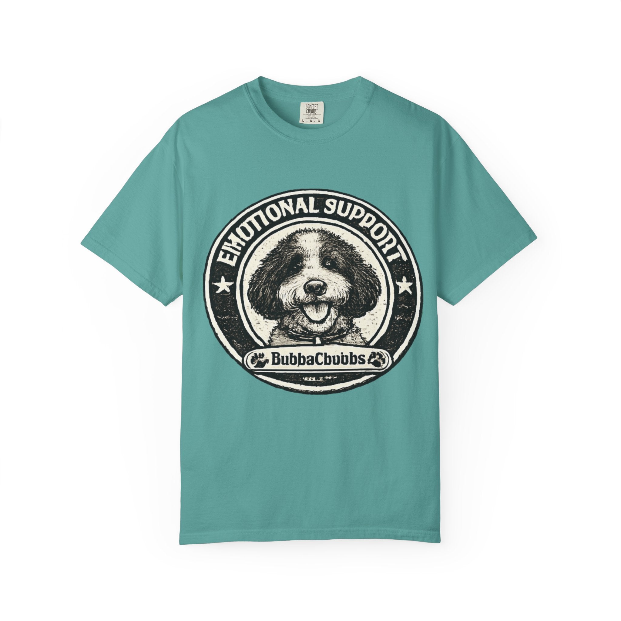 BubbaChubbs Doodle Vintage Emotional Support Style Tee - BubbaChubbs Brand