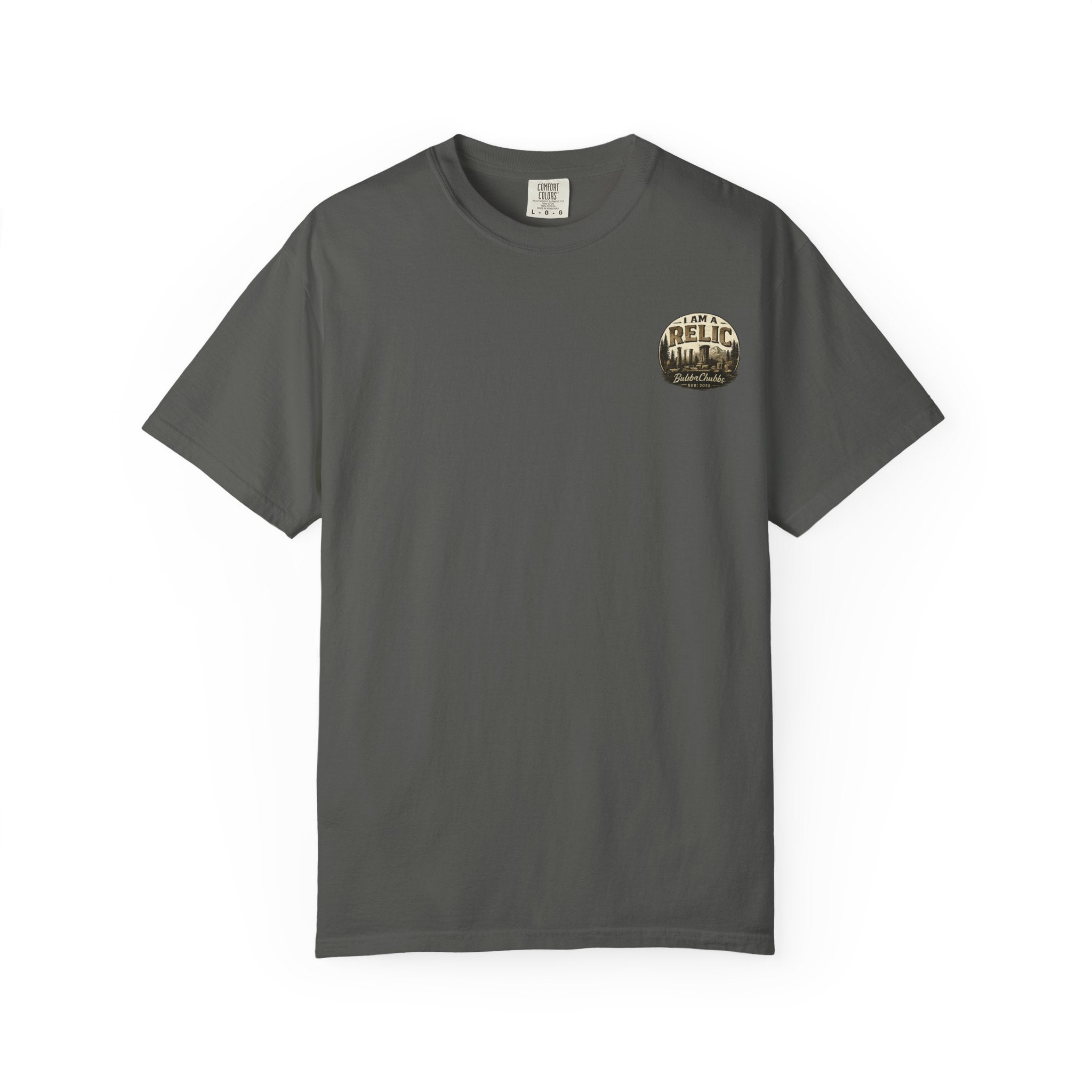 BubbaChubbs Minimal I am Relic Tee - BubbaChubbs Brand