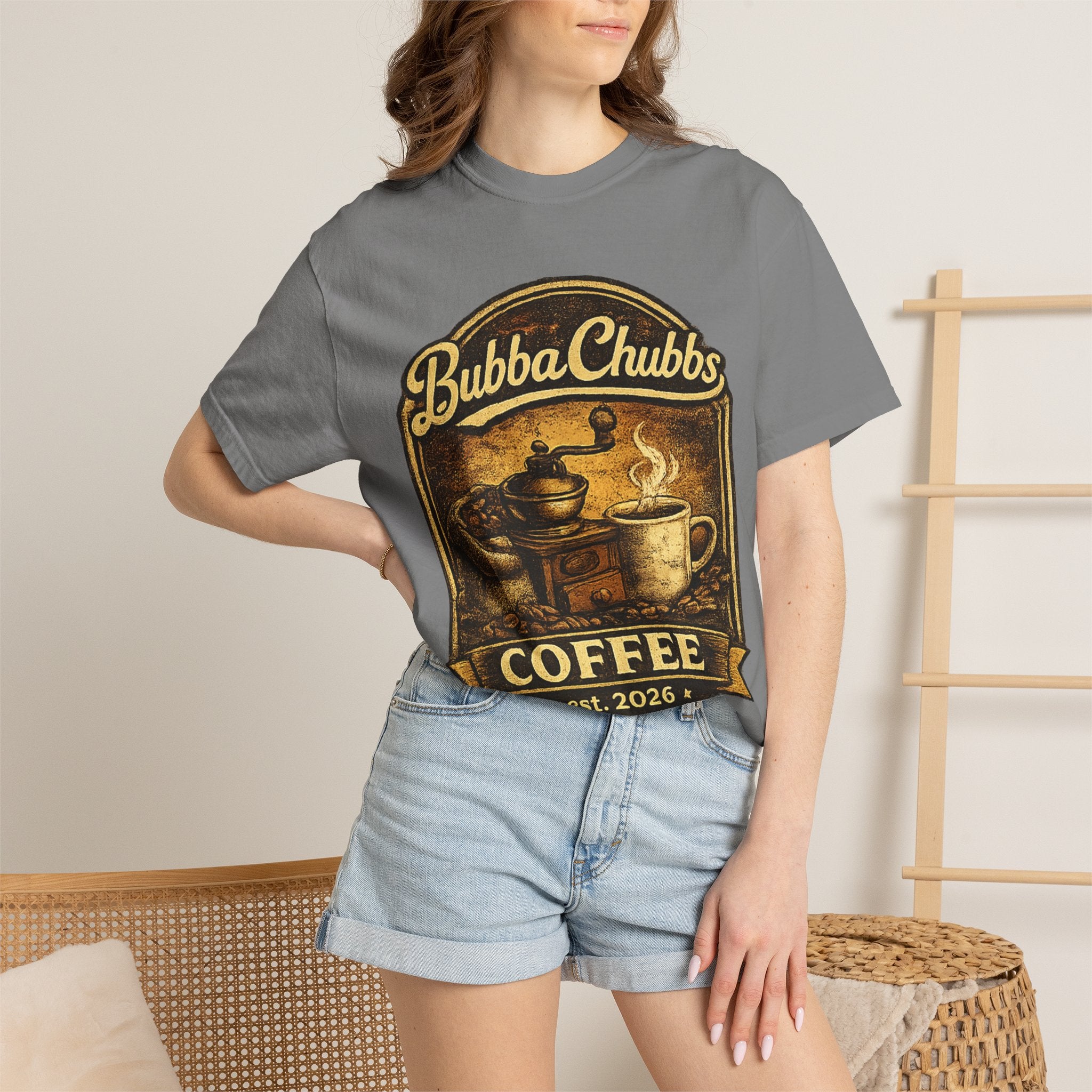 Coffee Graphic Tee | BubbaChubbs Get Out Stay Wild T-Shirt