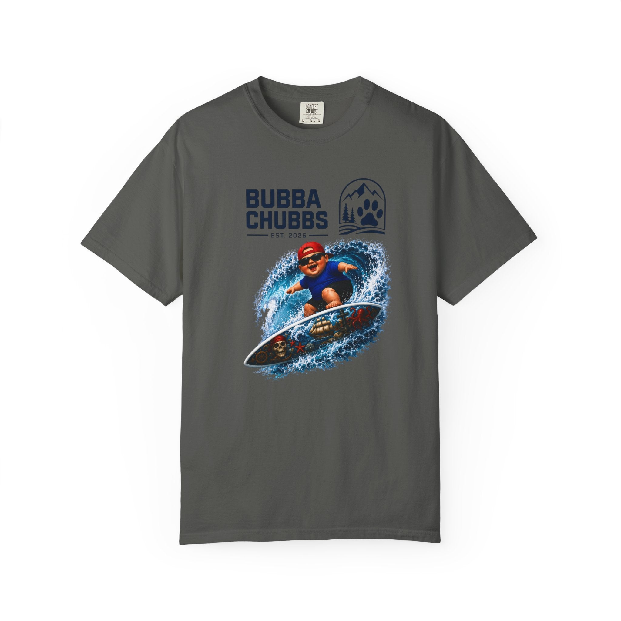 BubbaChubbs Buddy Surf Livin That Summer Life Vintage Beach Tee - BubbaChubbs Brand