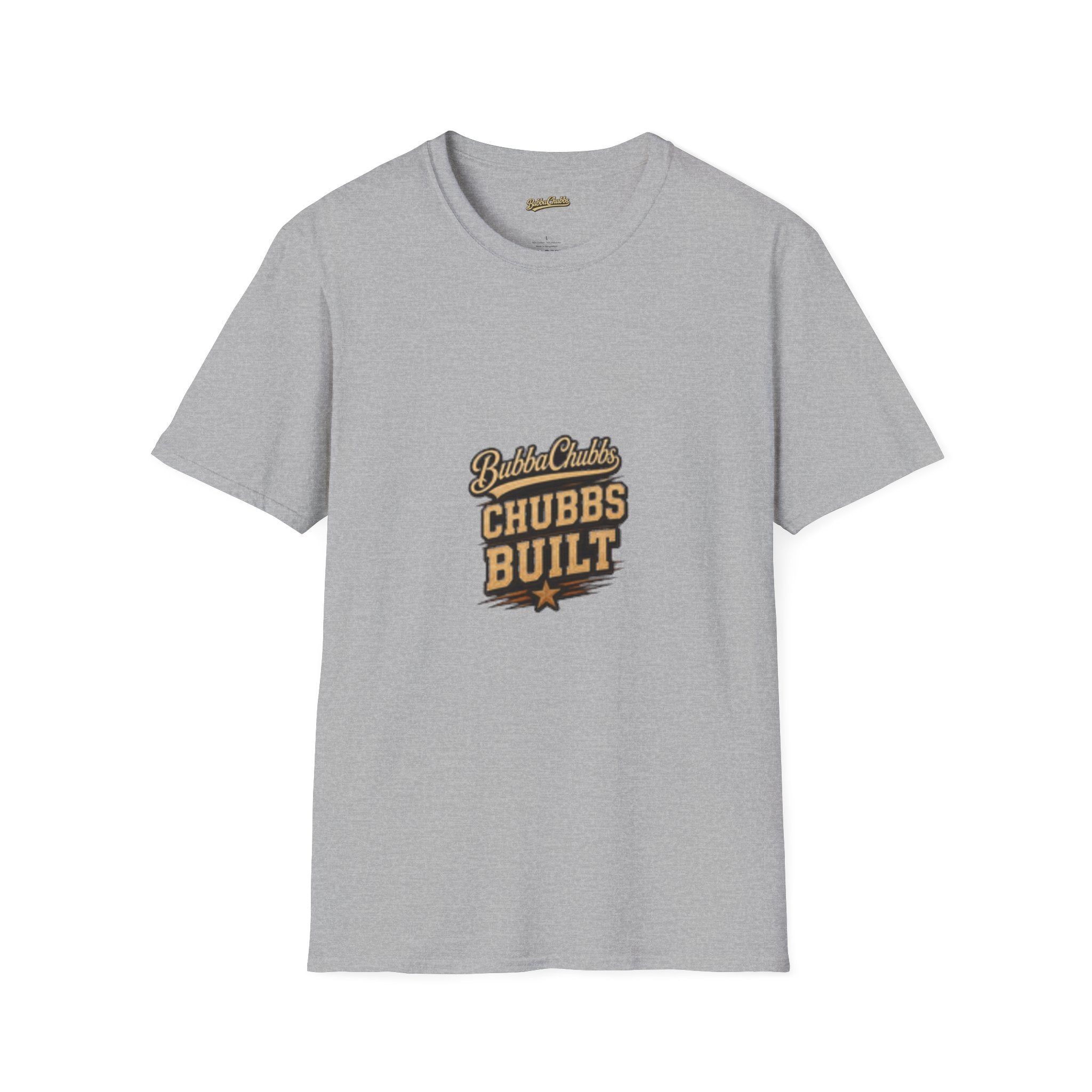 Powered by Chubbs Graphic Tee | BubbaChubbs Statement T-Shirt